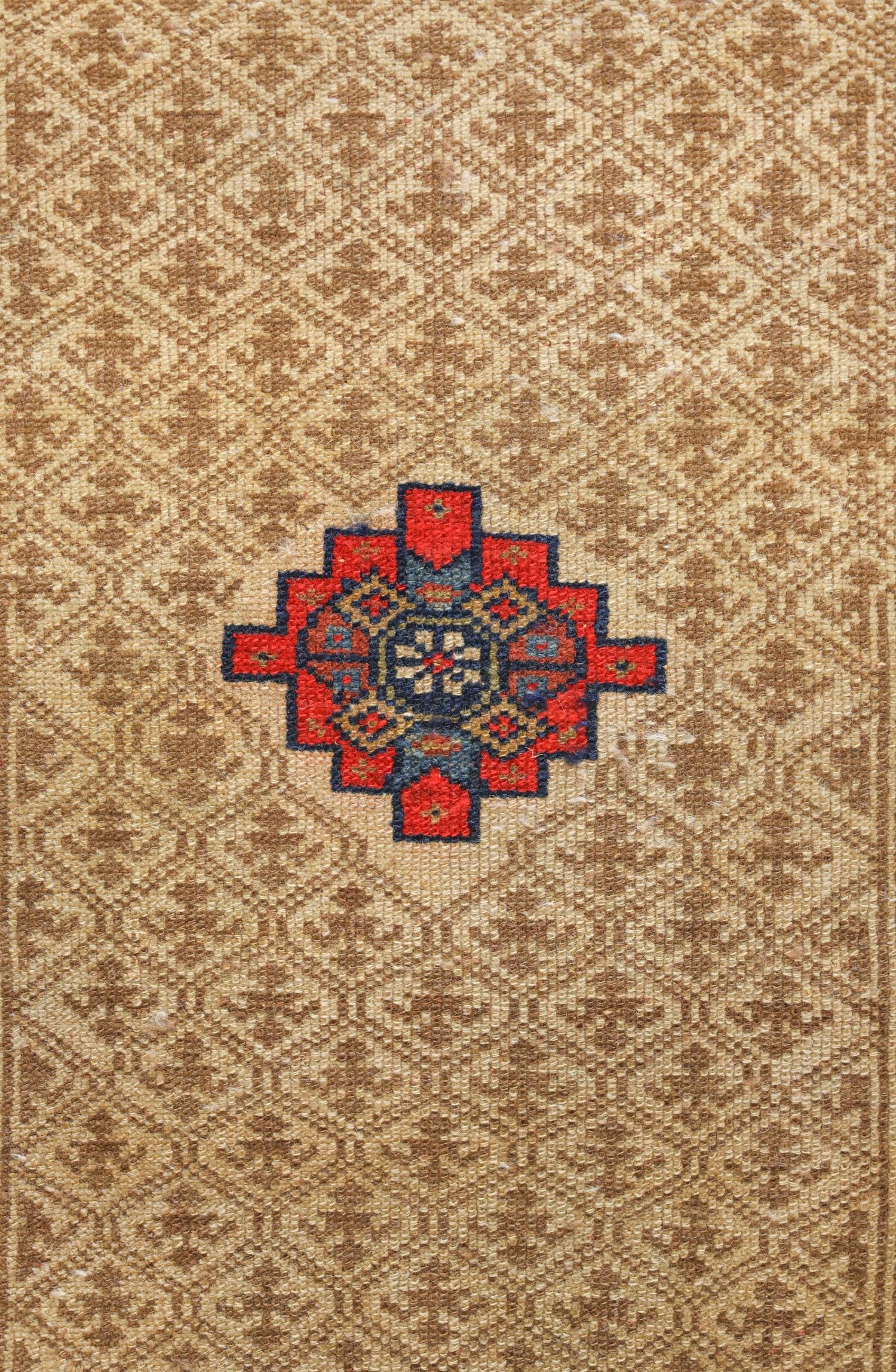 Vintage Malayer Handwoven Tribal Rug, J75415