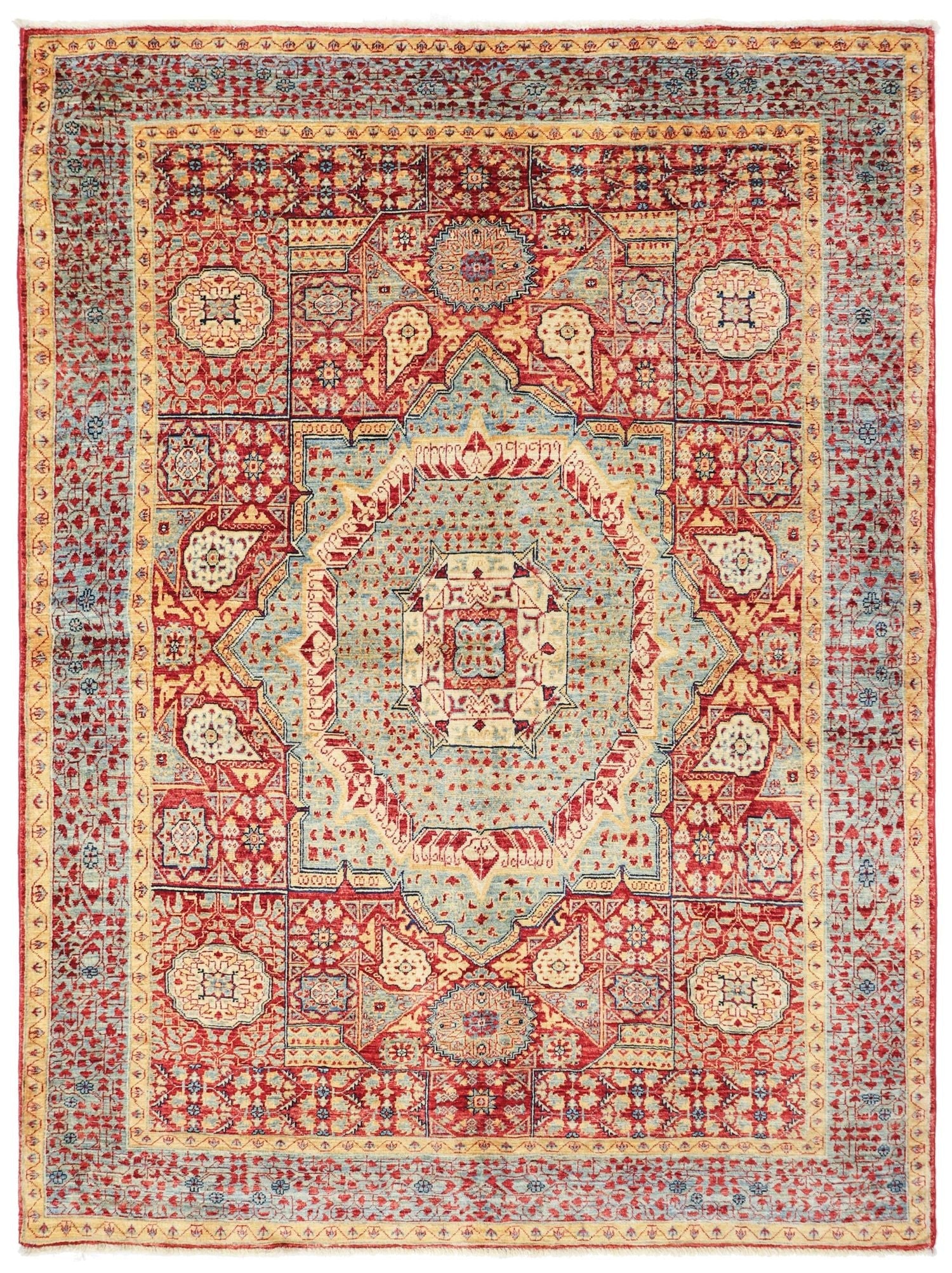 Mamluk Handwoven Tribal Rug