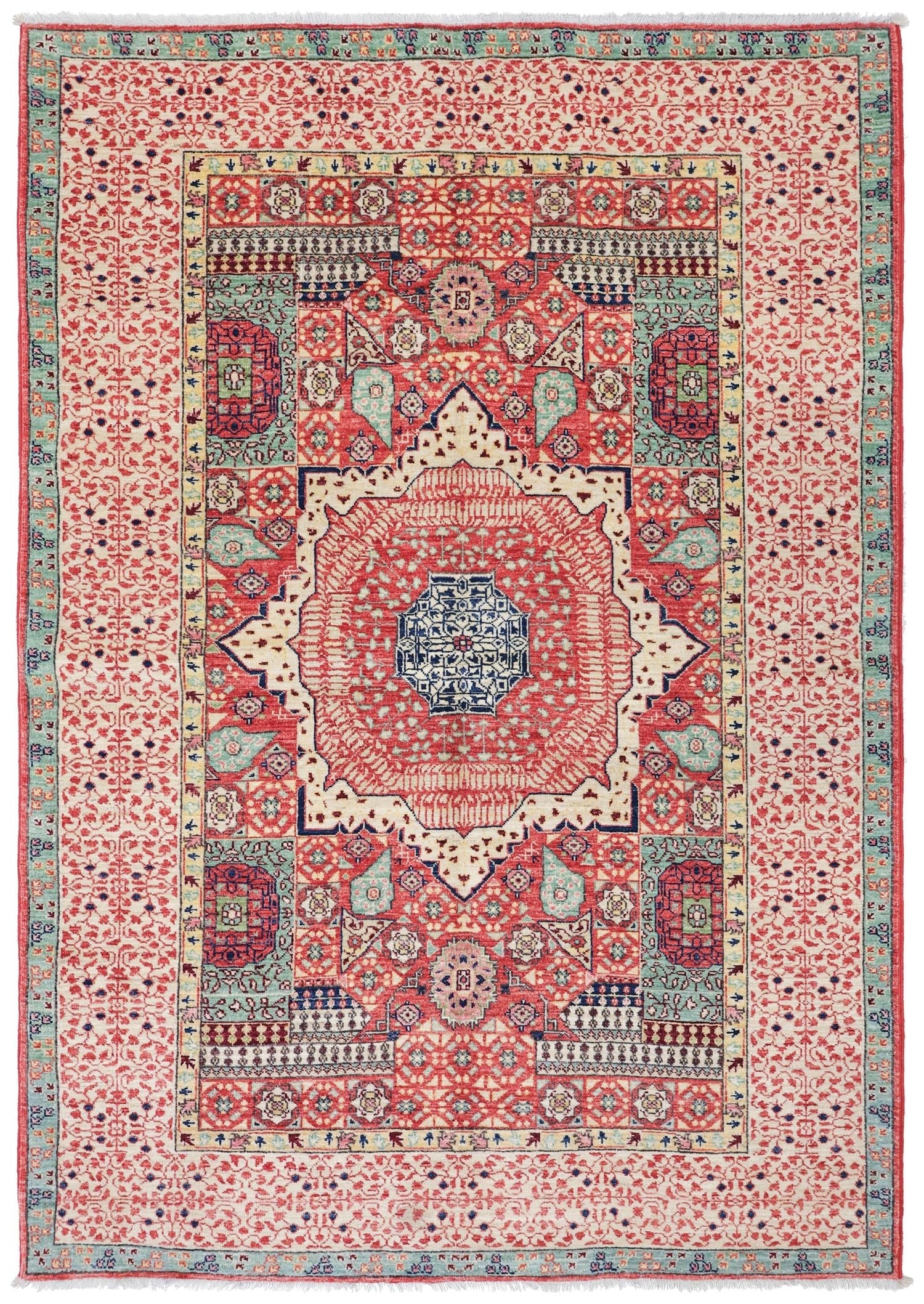 Mamluk Handwoven Tribal Rug