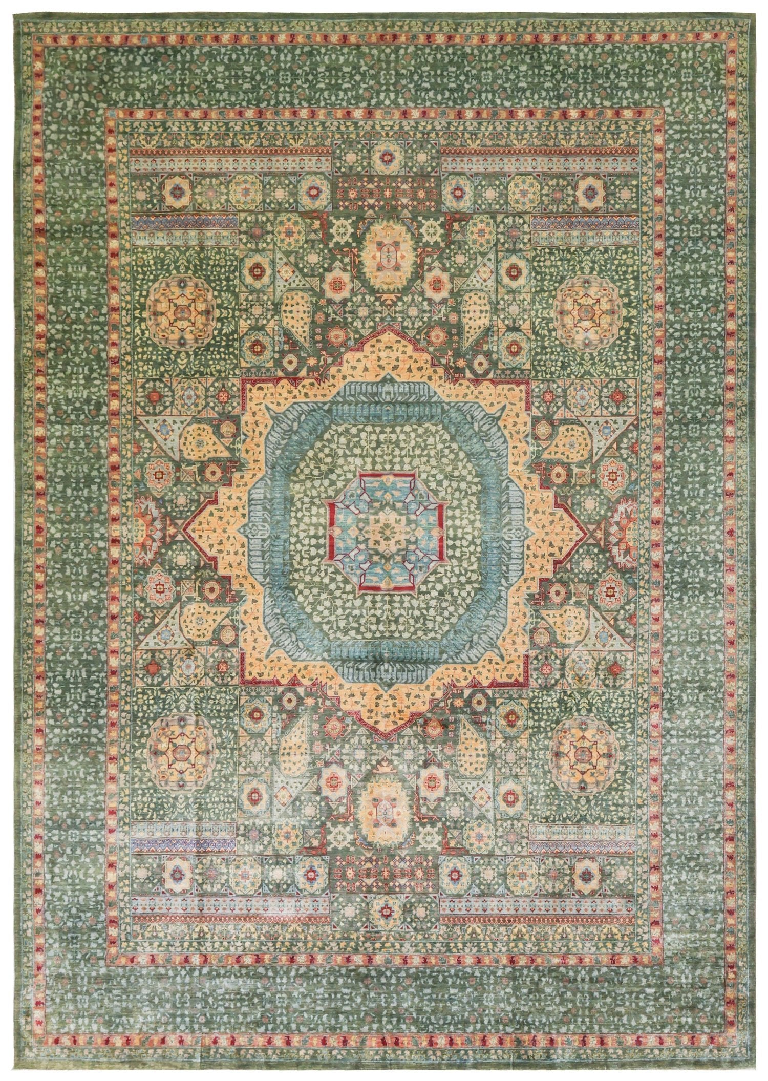 Mamluk Handwoven Tribal Rug