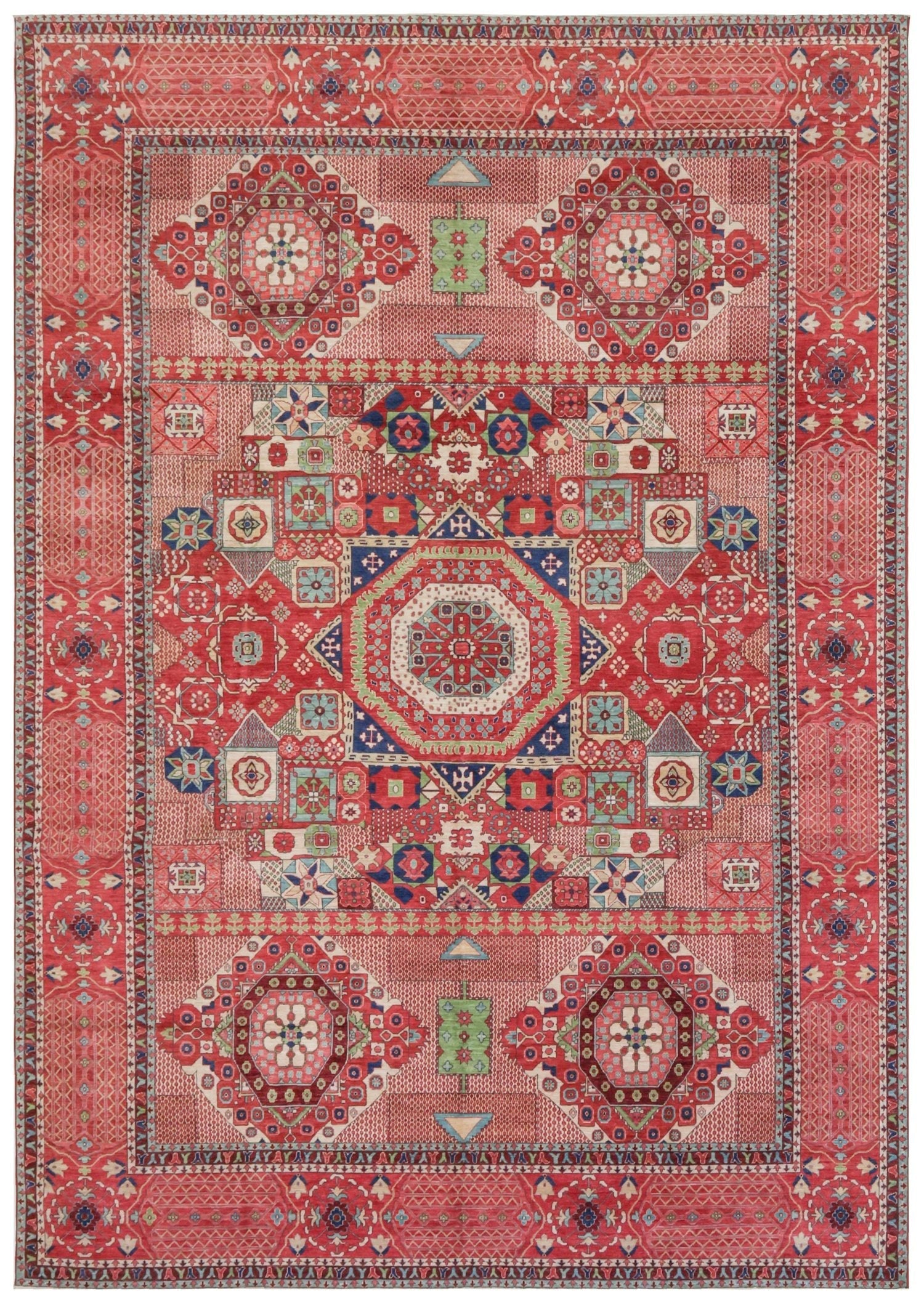 Mamluk Handwoven Tribal Rug