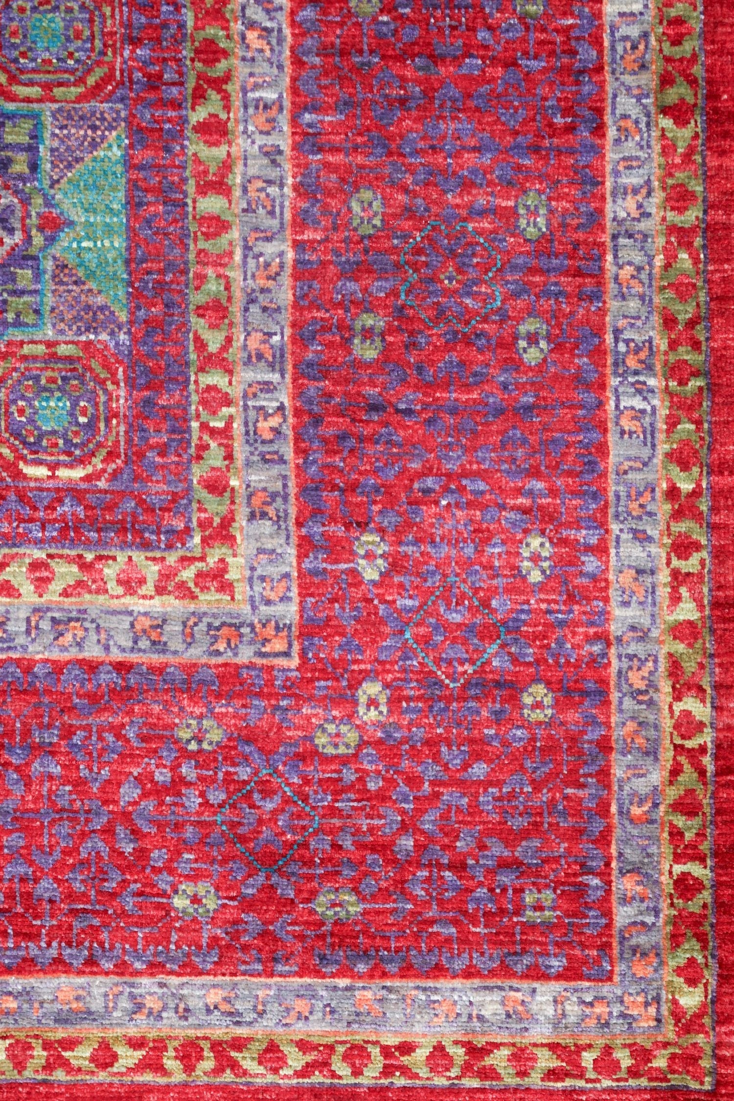 Mamluk Handwoven Tribal Rug, J74983