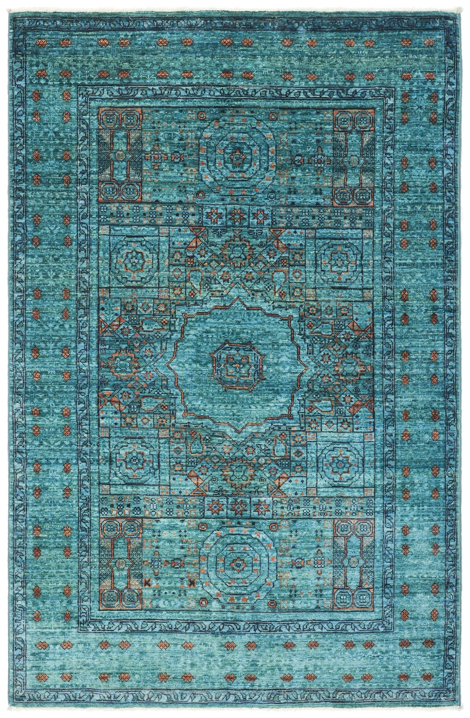 Mamluk Handwoven Tribal Rug