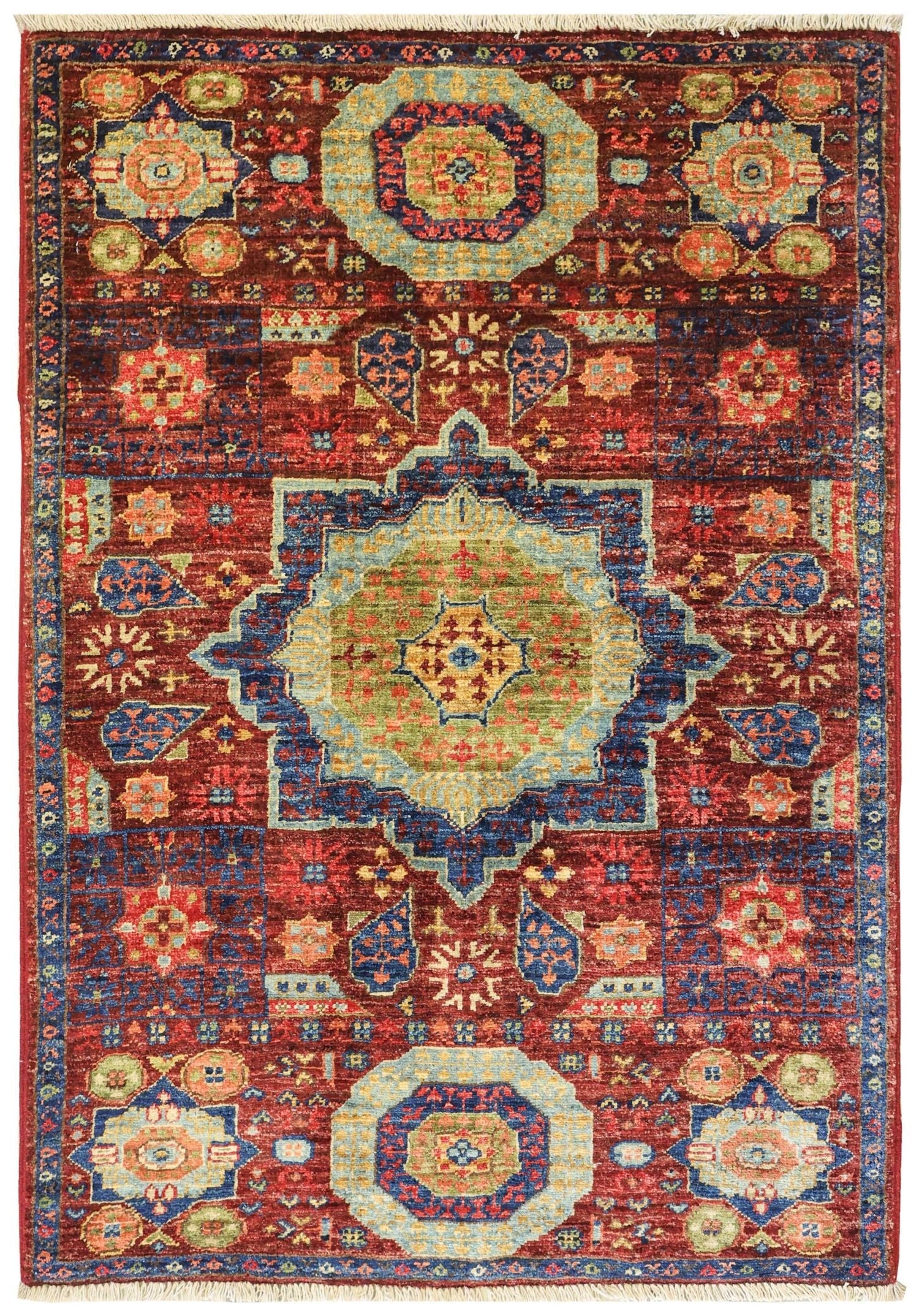 Mamluk Handwoven Tribal Rug