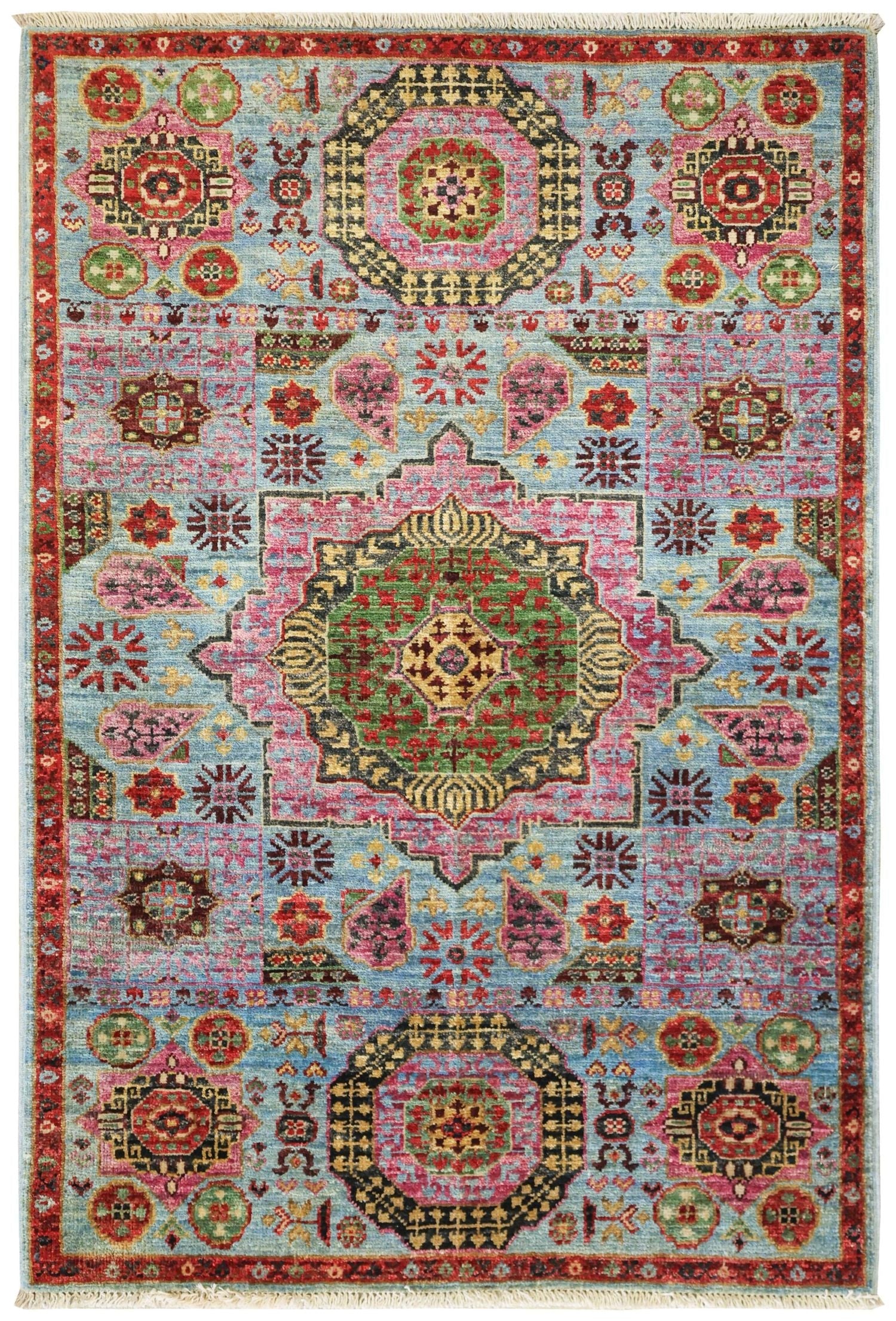 Mamluk Handwoven Tribal Rug