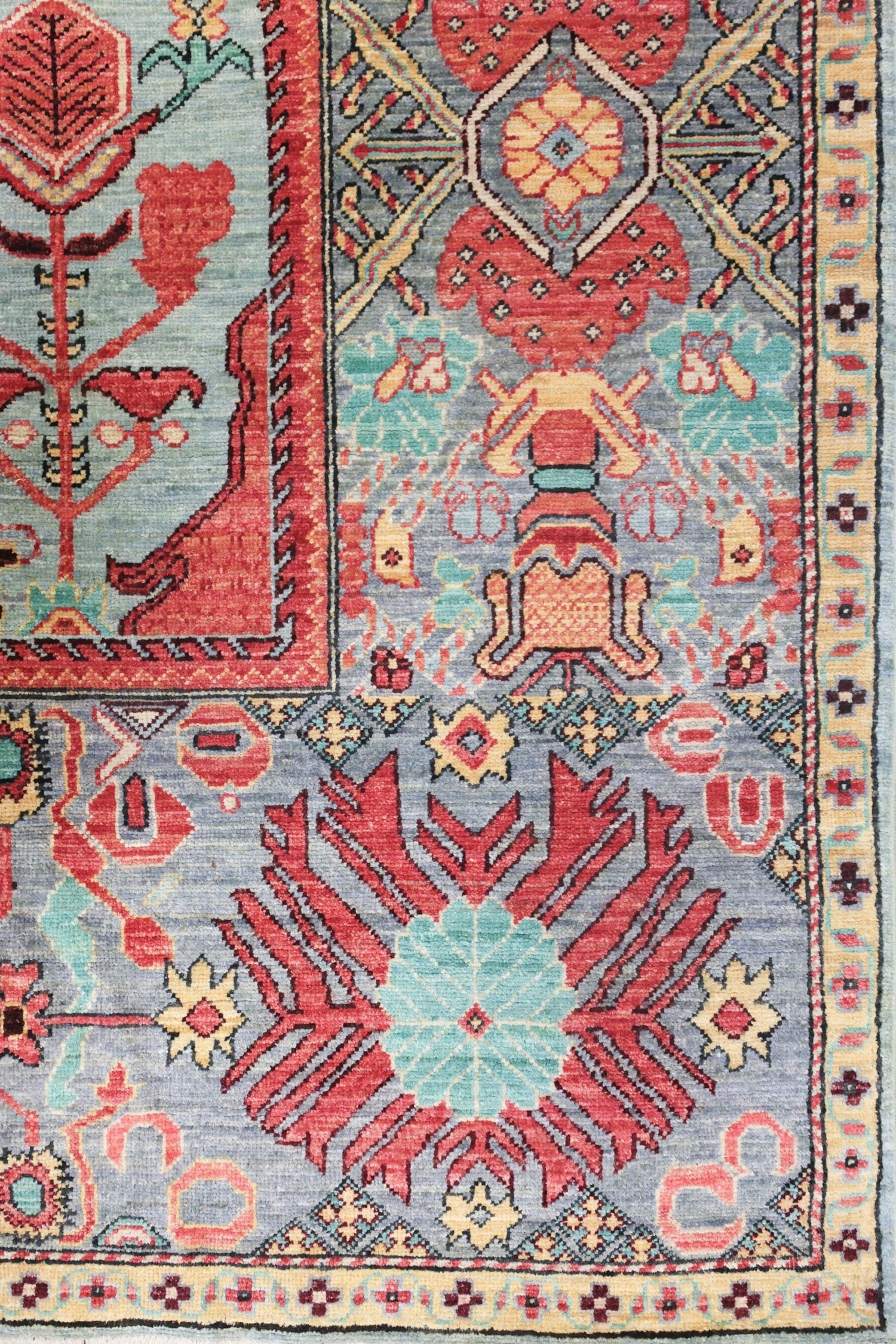 Mashad Malayer Handwoven Tribal Rug, J74201