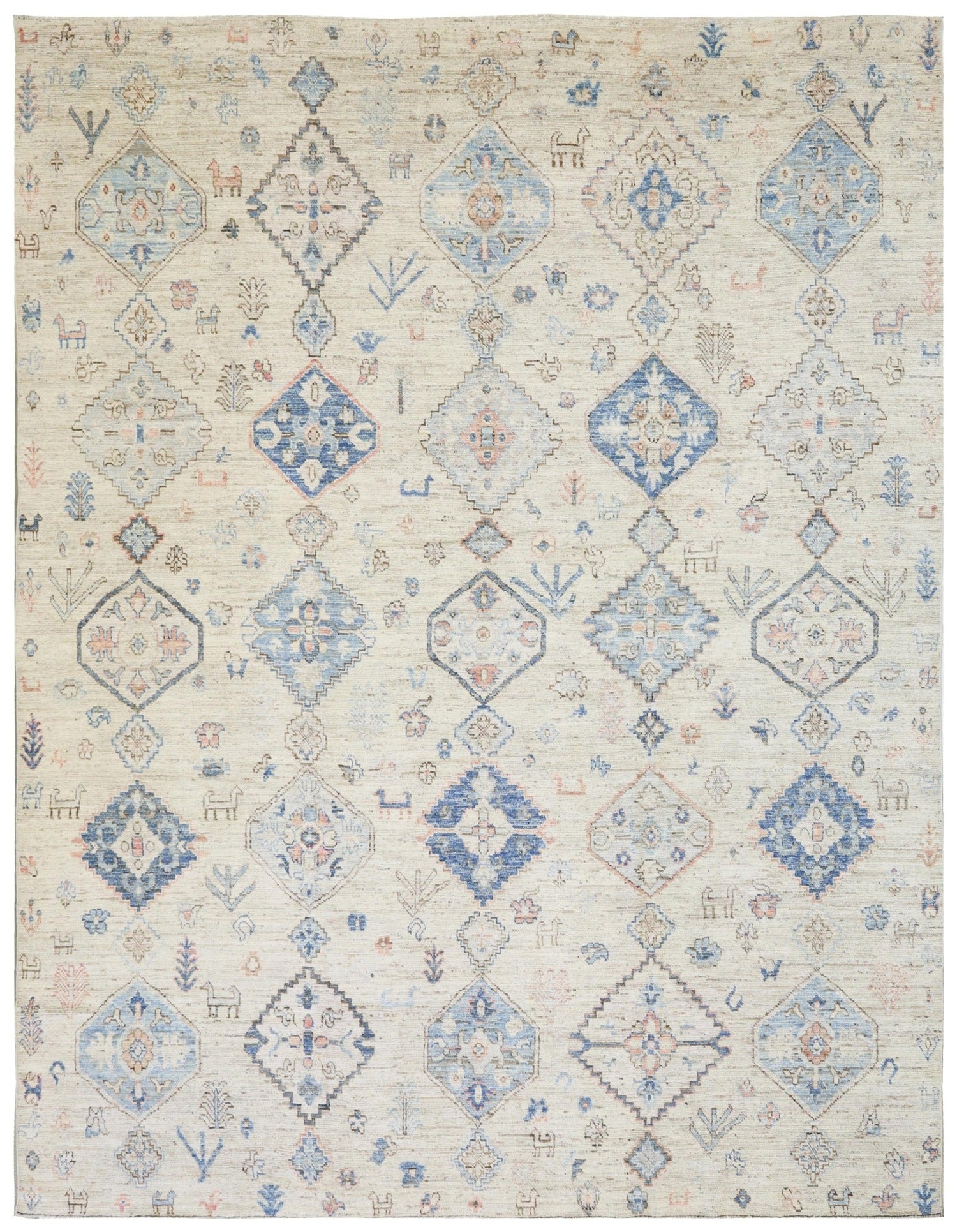 Memling Oushak Handwoven Tribal Rug