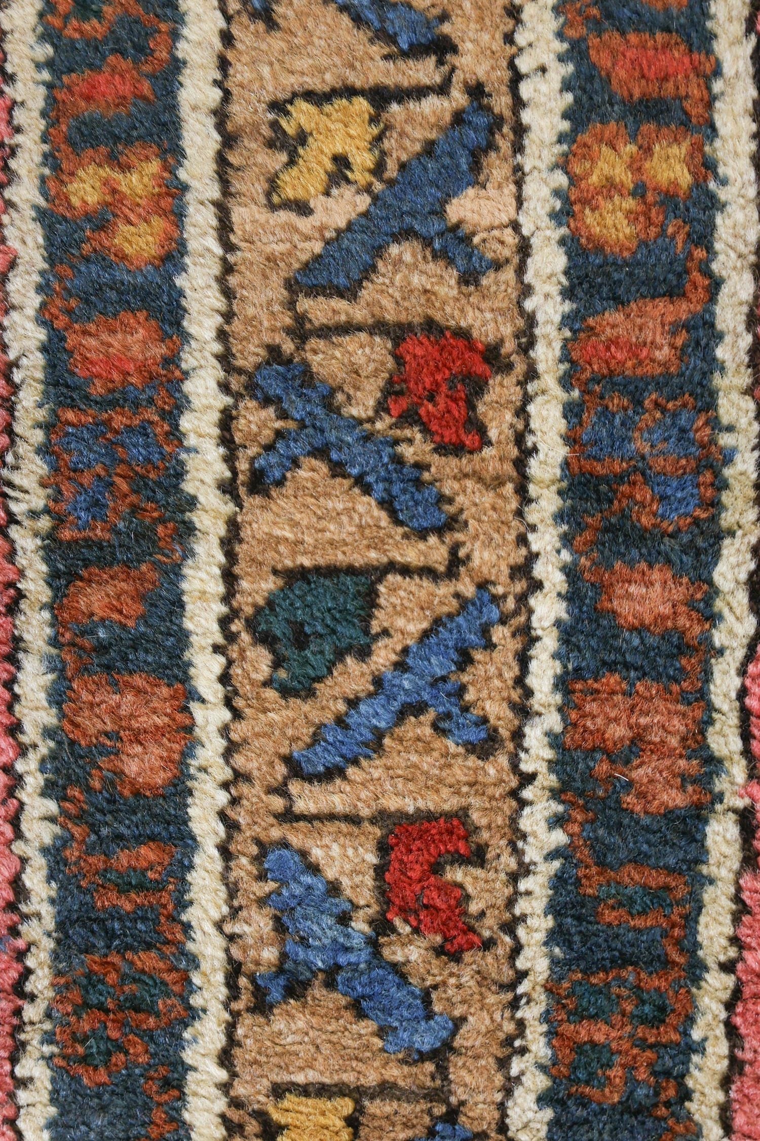 Antique Merriban Handwoven Tribal Rug, J75419