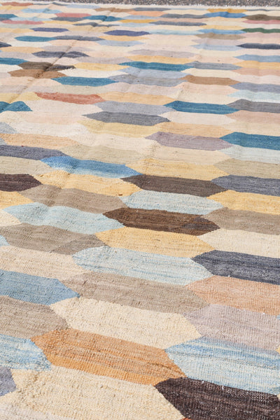 Modern Kilim Handwoven Tribal Rug, J72918