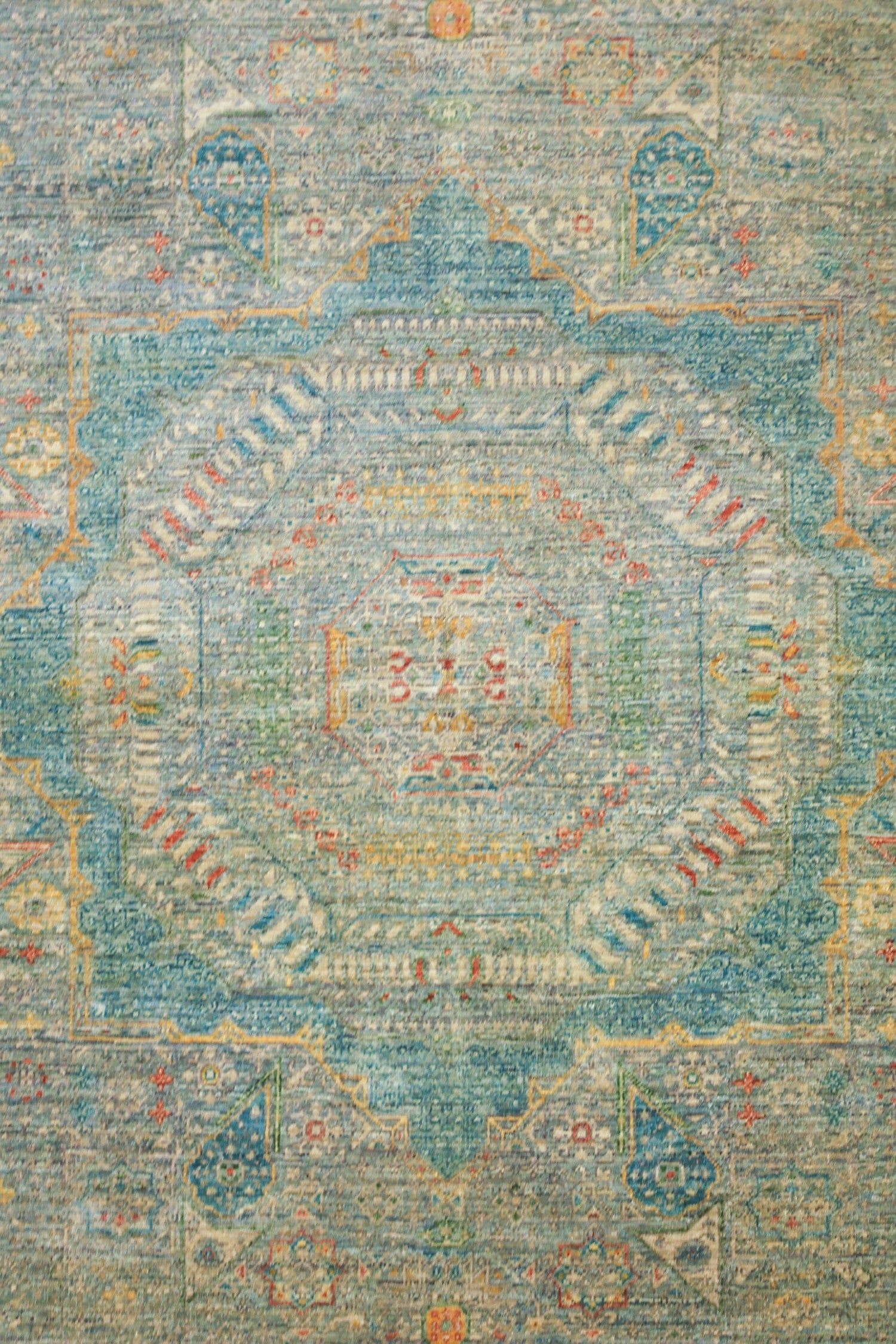 Moghul Handwoven Tribal Rug, J76351