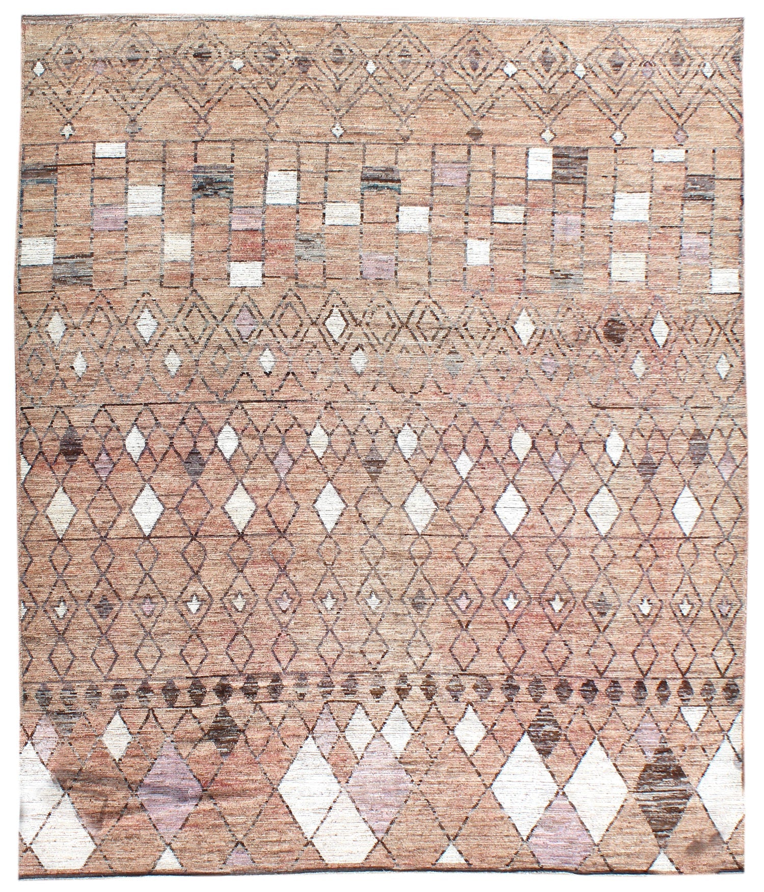 Moroccan Handwoven Tribal Rug