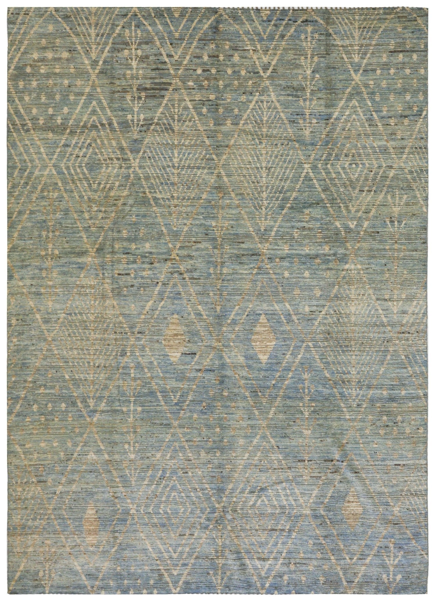 Moroccan Handwoven Tribal Rug