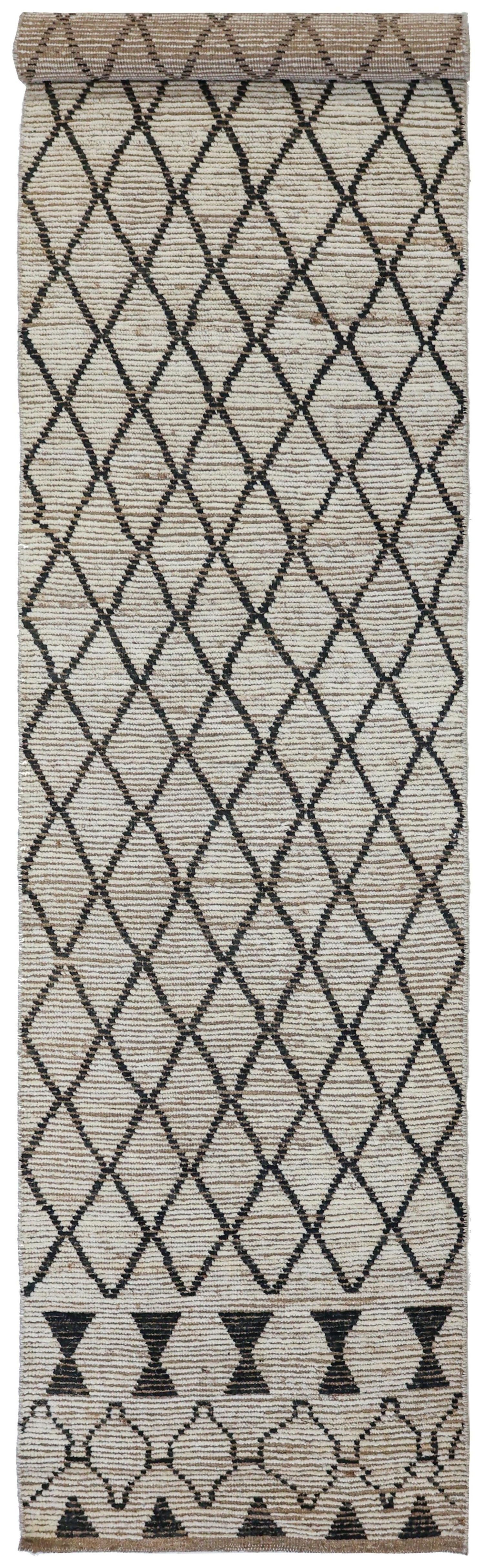 Moroccan Handwoven Tribal Rug