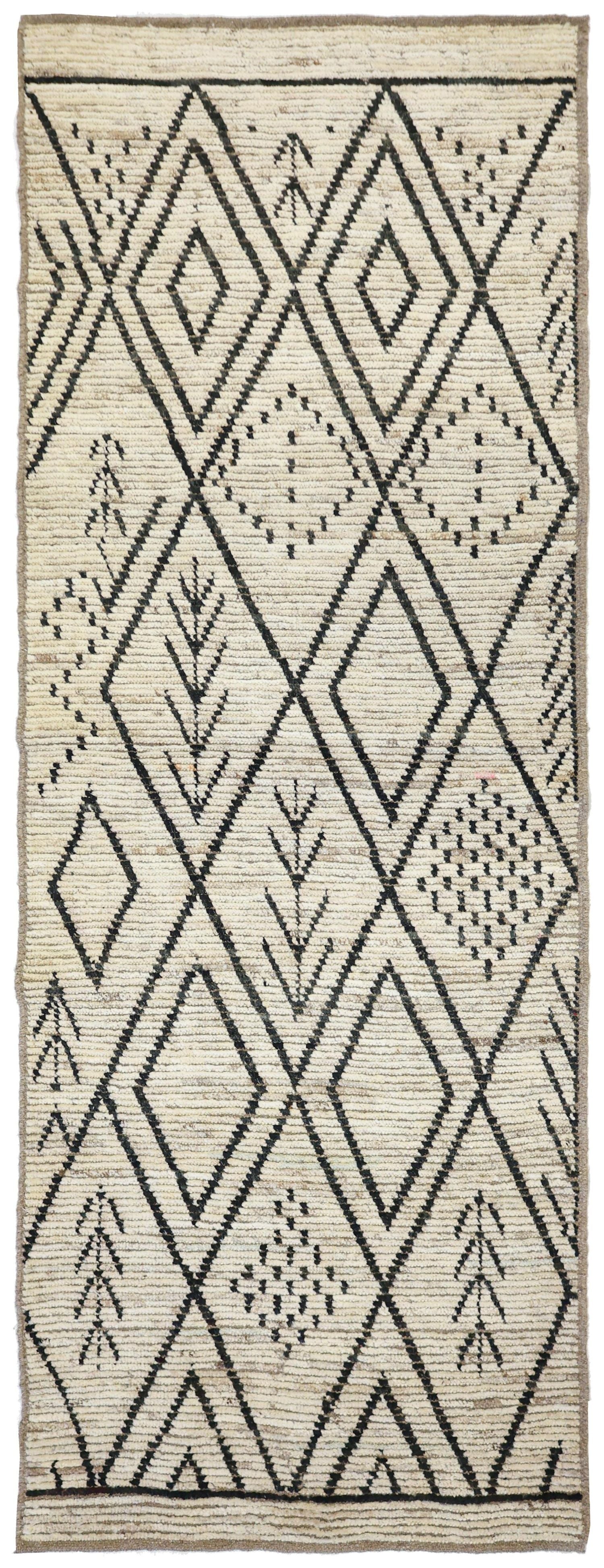 Moroccan Handwoven Tribal Rug