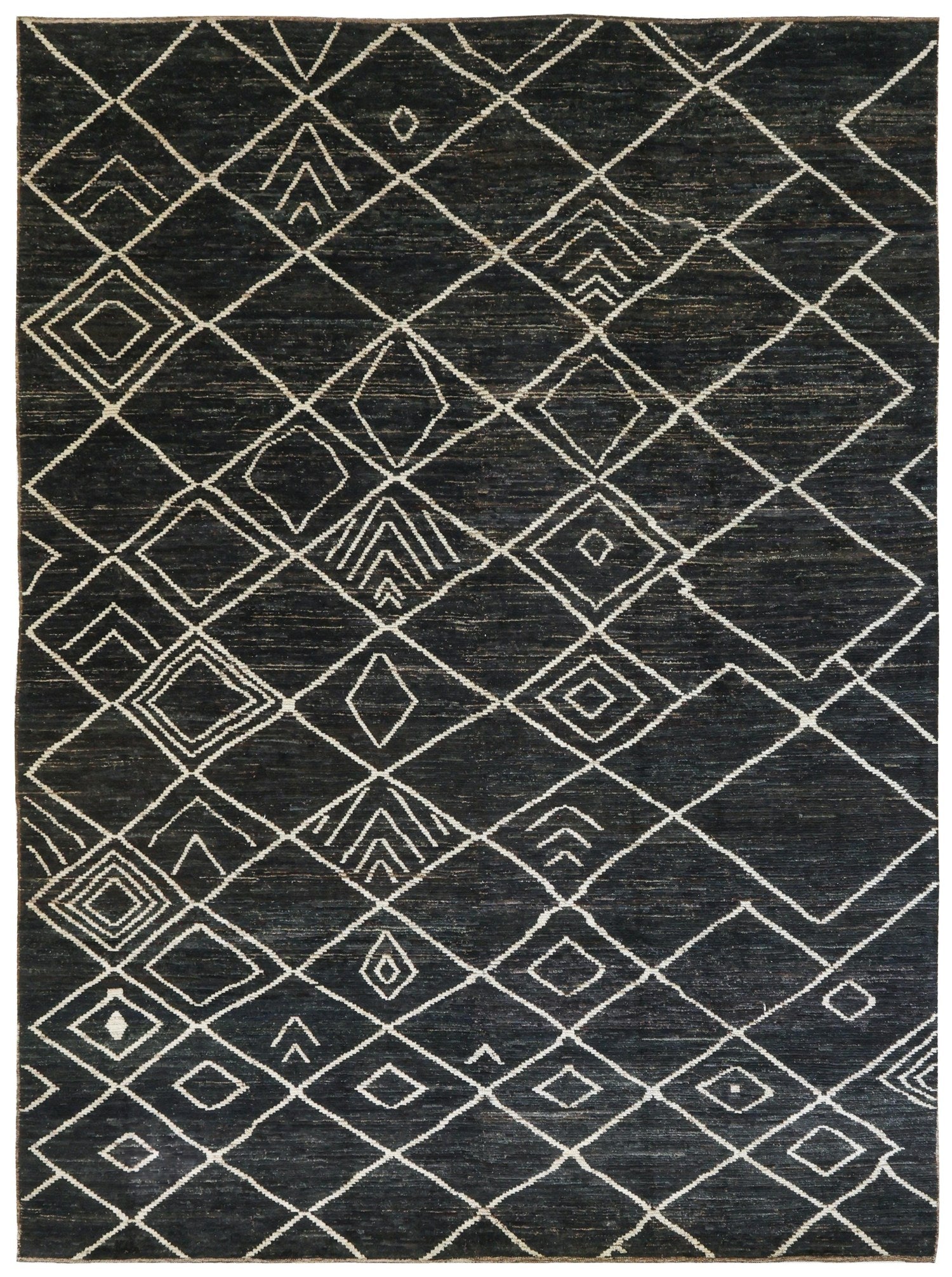 Moroccan Handwoven Tribal Rug