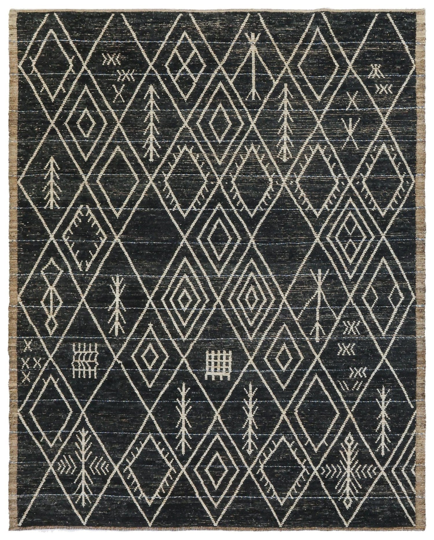 Moroccan Handwoven Tribal Rug