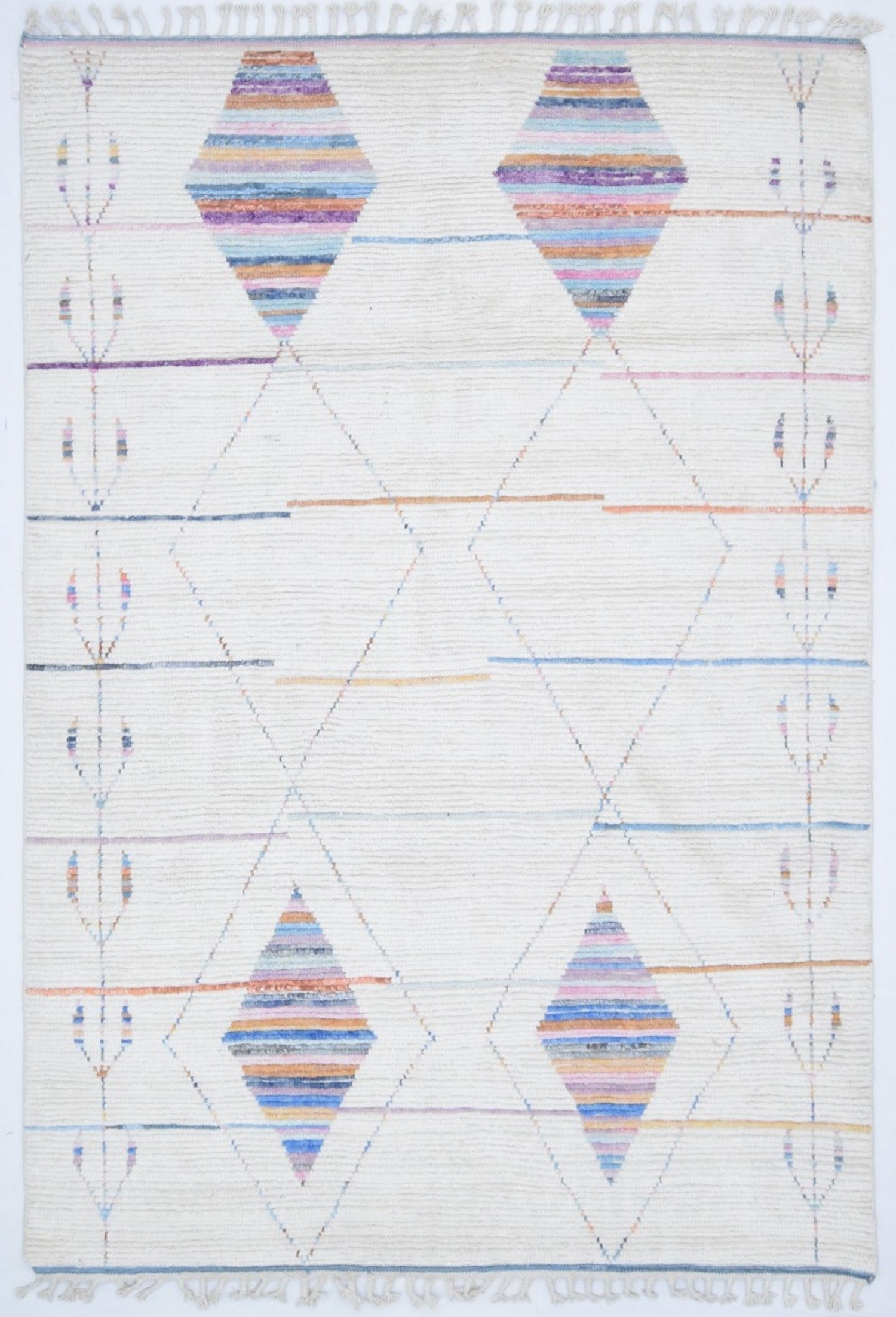 Moroccan Handwoven Tribal Rug