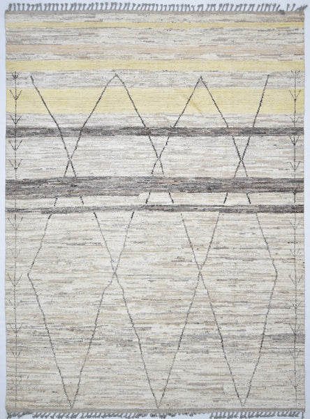 Moroccan Handwoven Tribal Rug