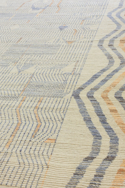 Moroccan Handwoven Tribal Rug, J78298