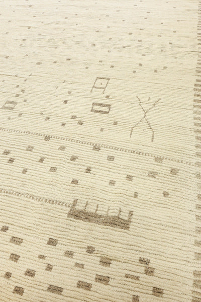 Moroccan Handwoven Tribal Rug, J78342