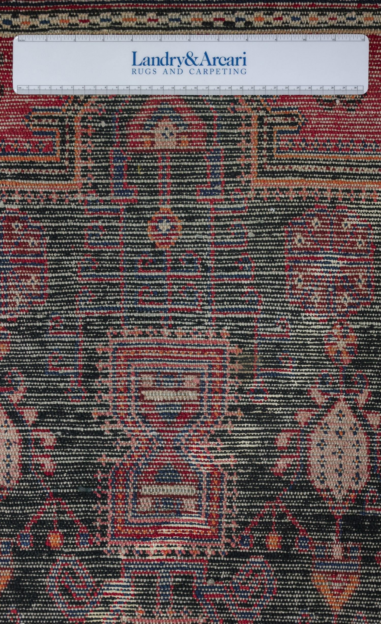 Vintage Nahavand Handwoven Tribal Rug, J75036