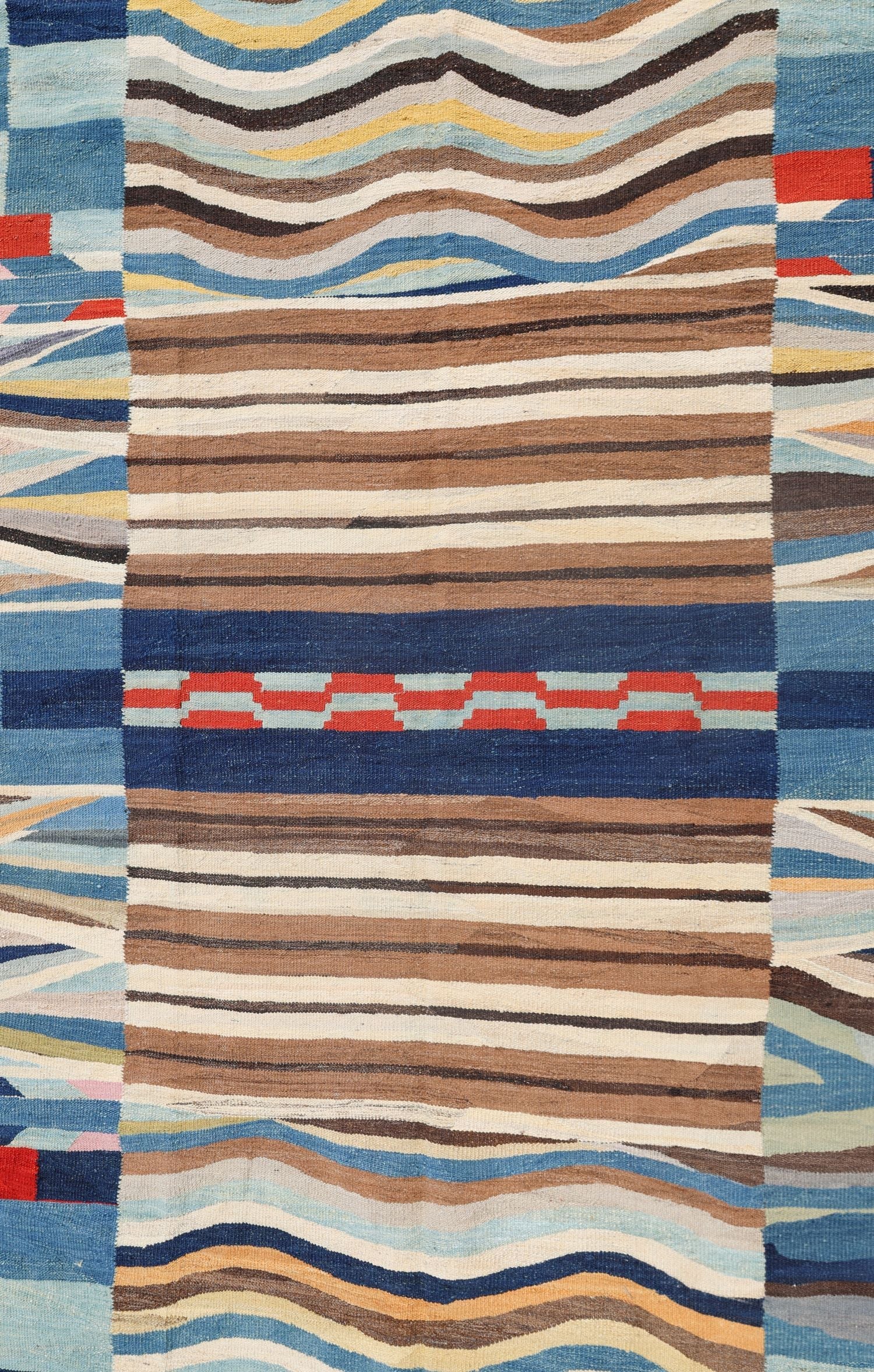 Navajo Handwoven Tribal Rug, J72926