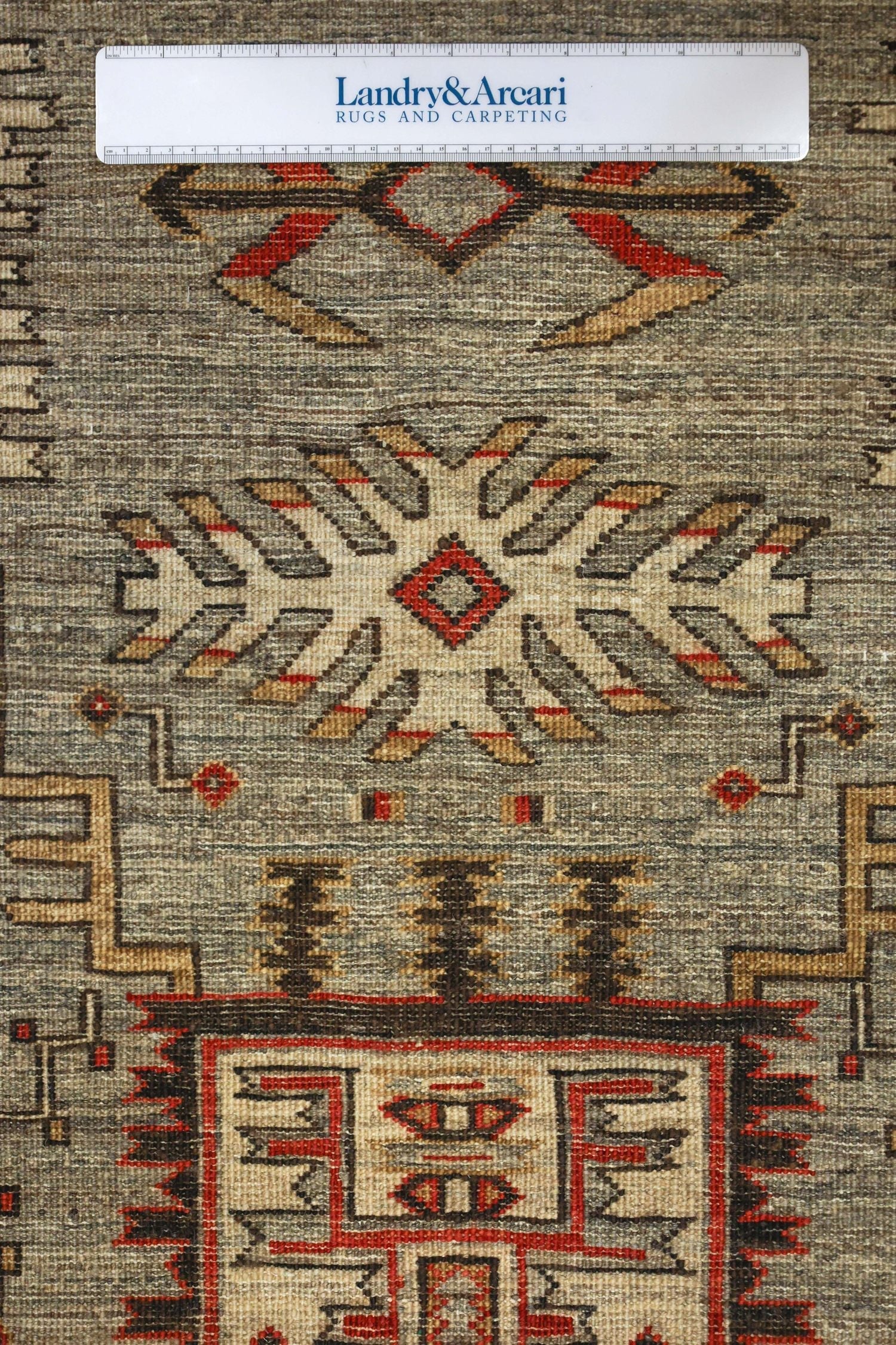 Navajo Handwoven Tribal Rug, J77008