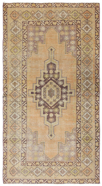 Vintage Ortakoy Handwoven Tribal Rug