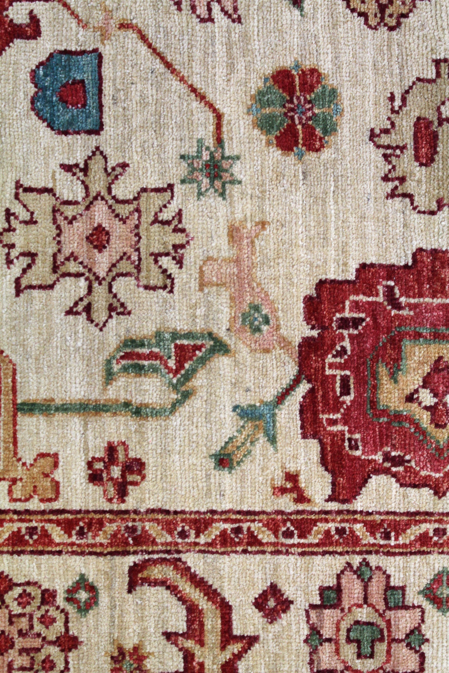 Oushak Handwoven Tribal Rug, J58715