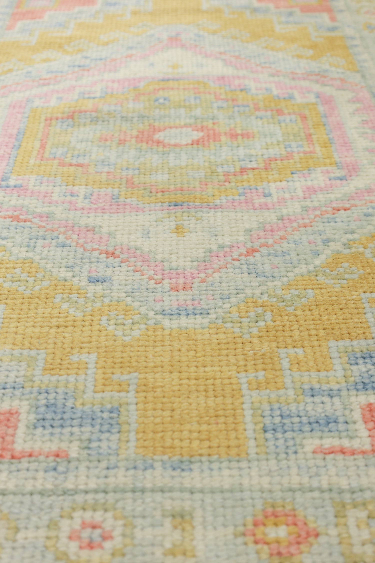 Oushak Handwoven Tribal Rug, J72425