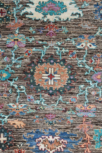 Oushak Handwoven Tribal Rug, J73924