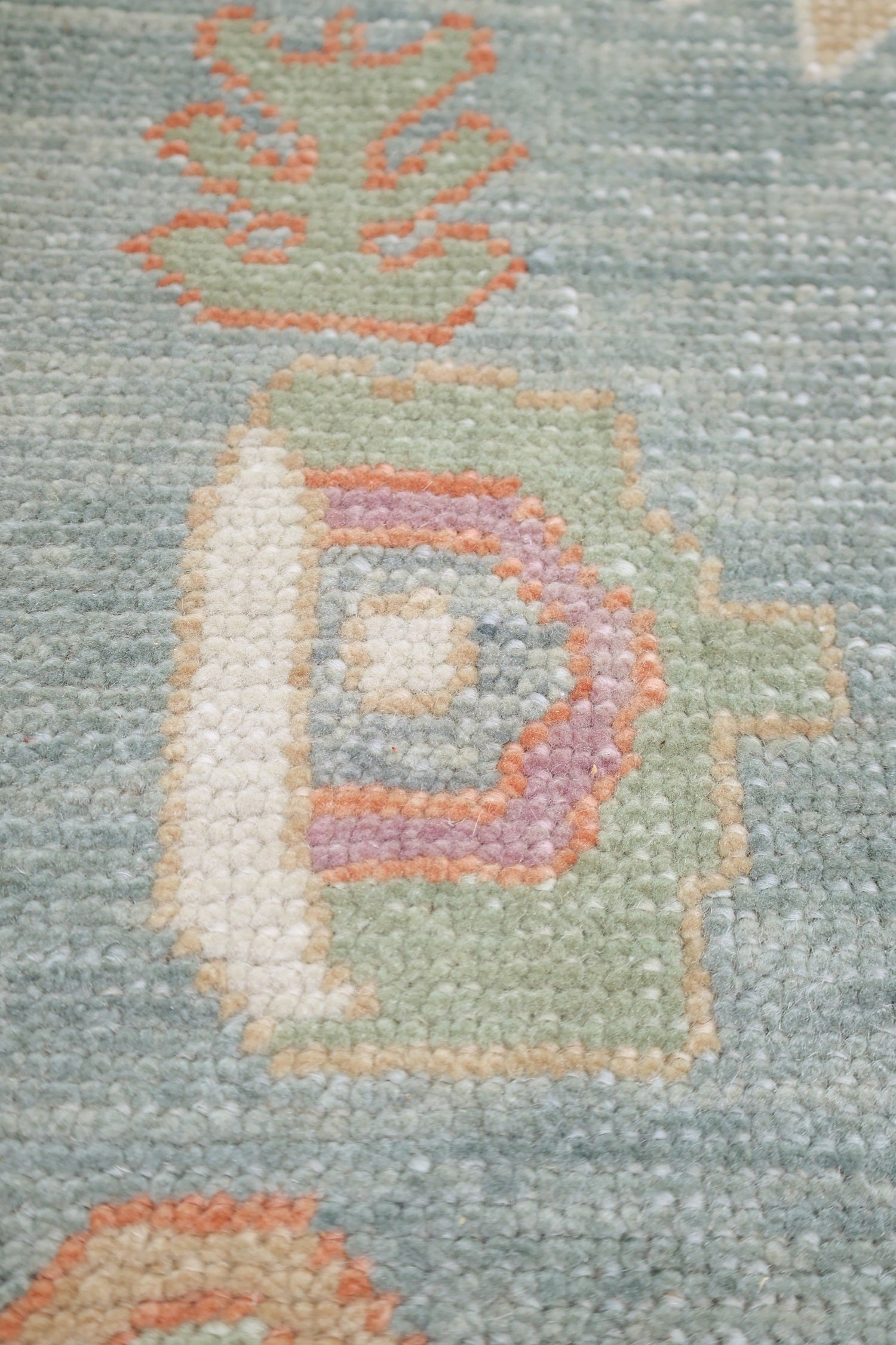 Oushak Handwoven Tribal Rug, J75115