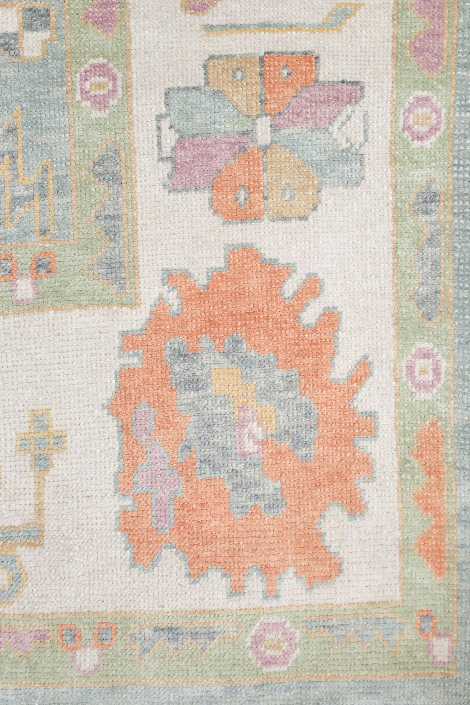 Oushak Handwoven Tribal Rug, J75115