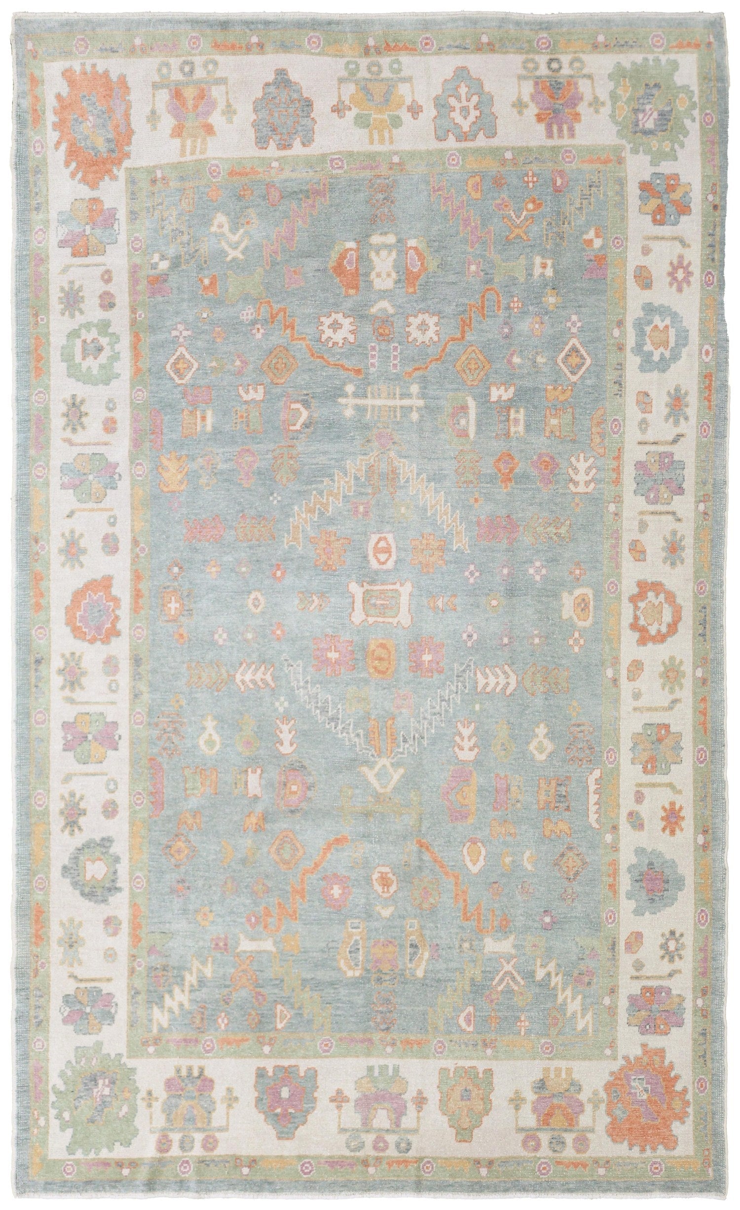 Oushak Handwoven Tribal Rug