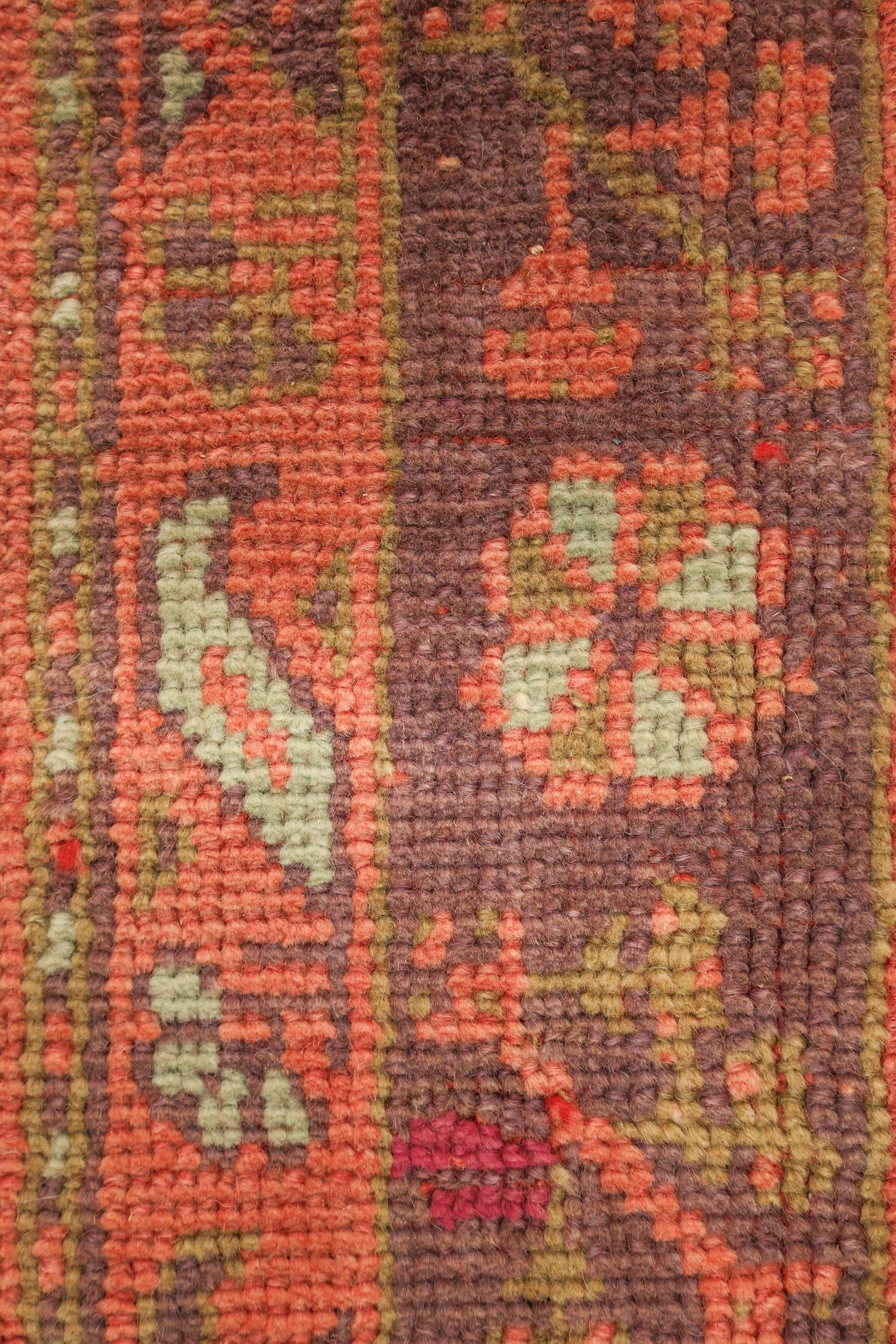 Vintage Oushak Handwoven Tribal Rug, J76673