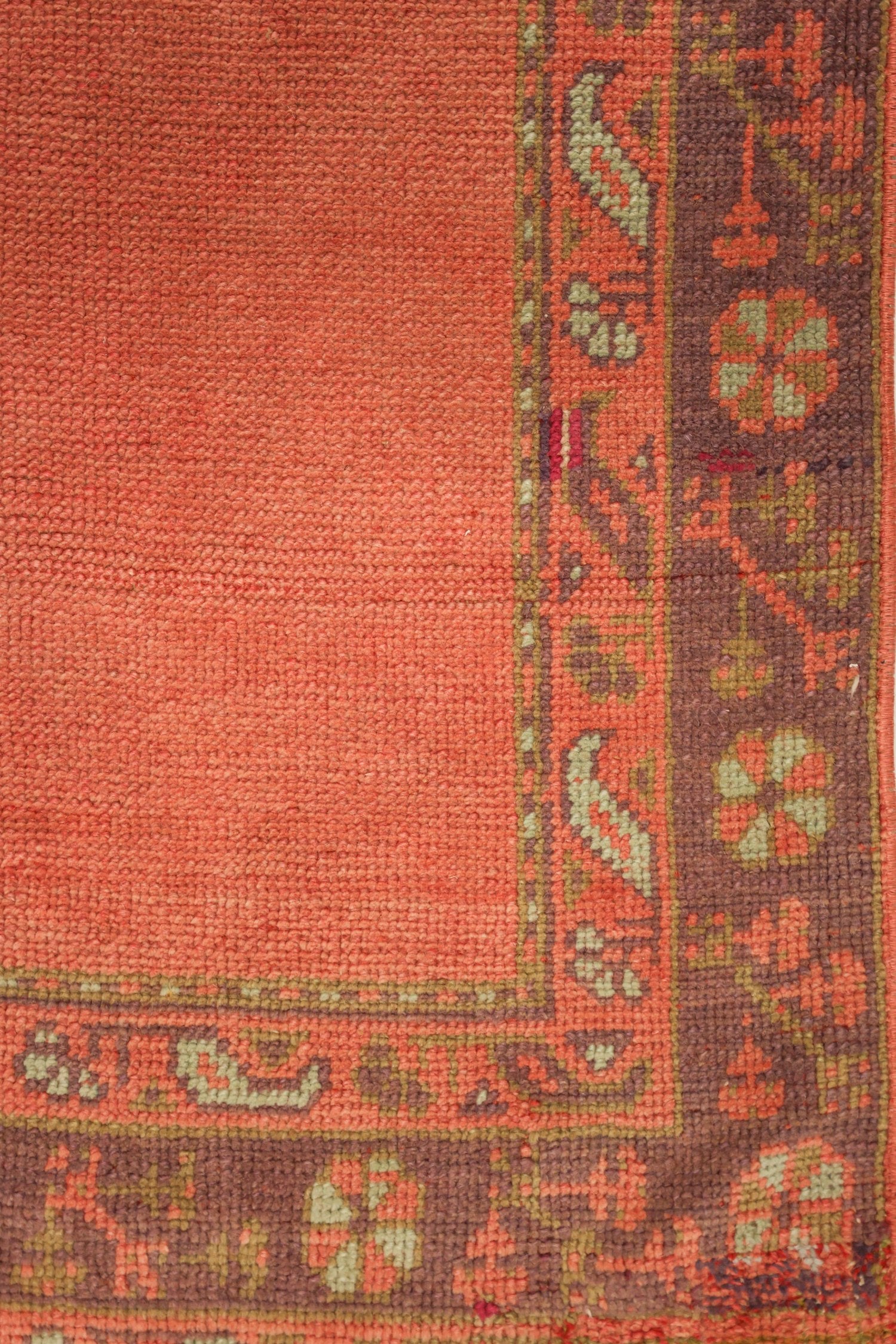 Vintage Oushak Handwoven Tribal Rug, J76673