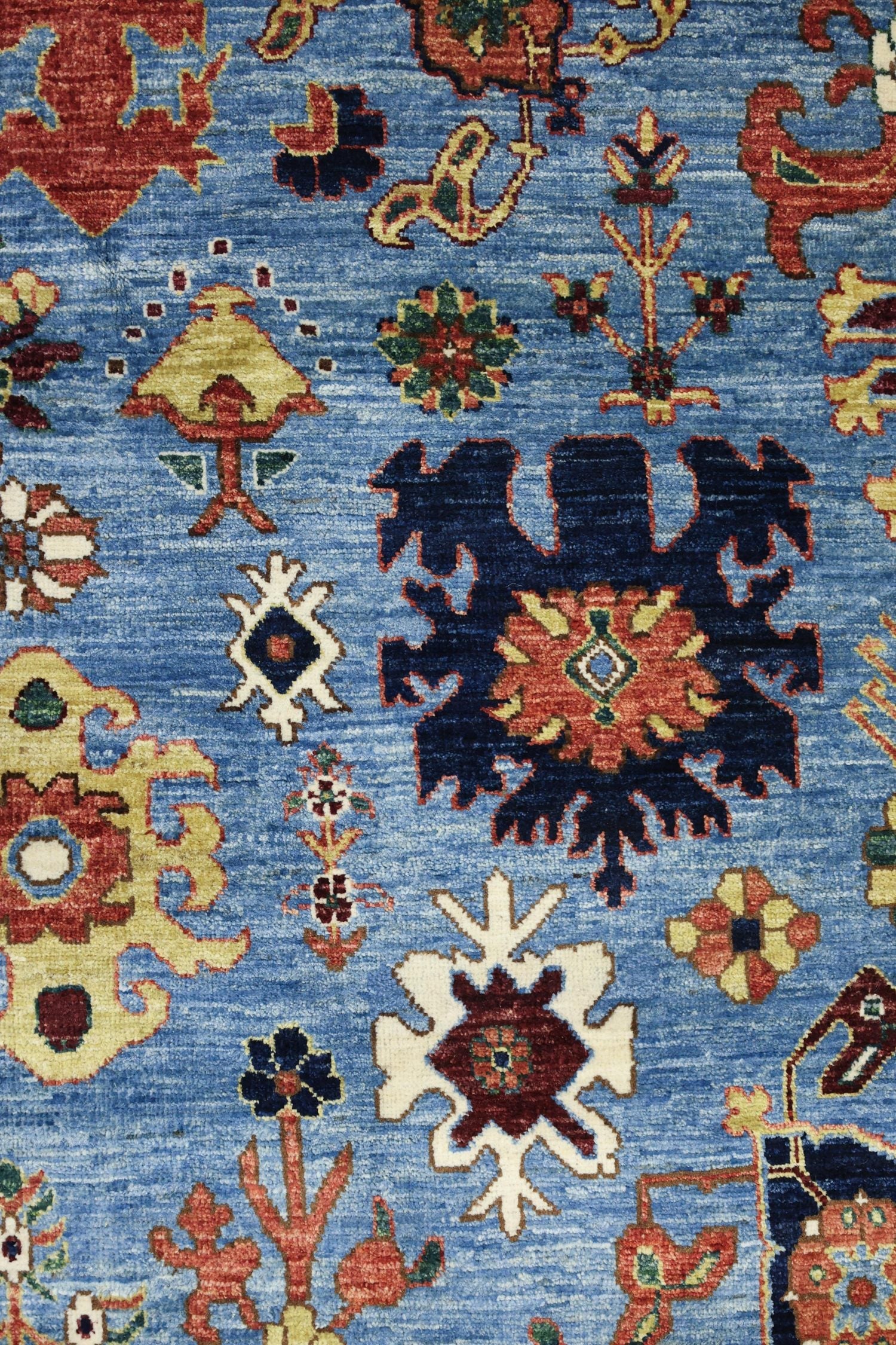 Oushak Handwoven Tribal Rug, J76824