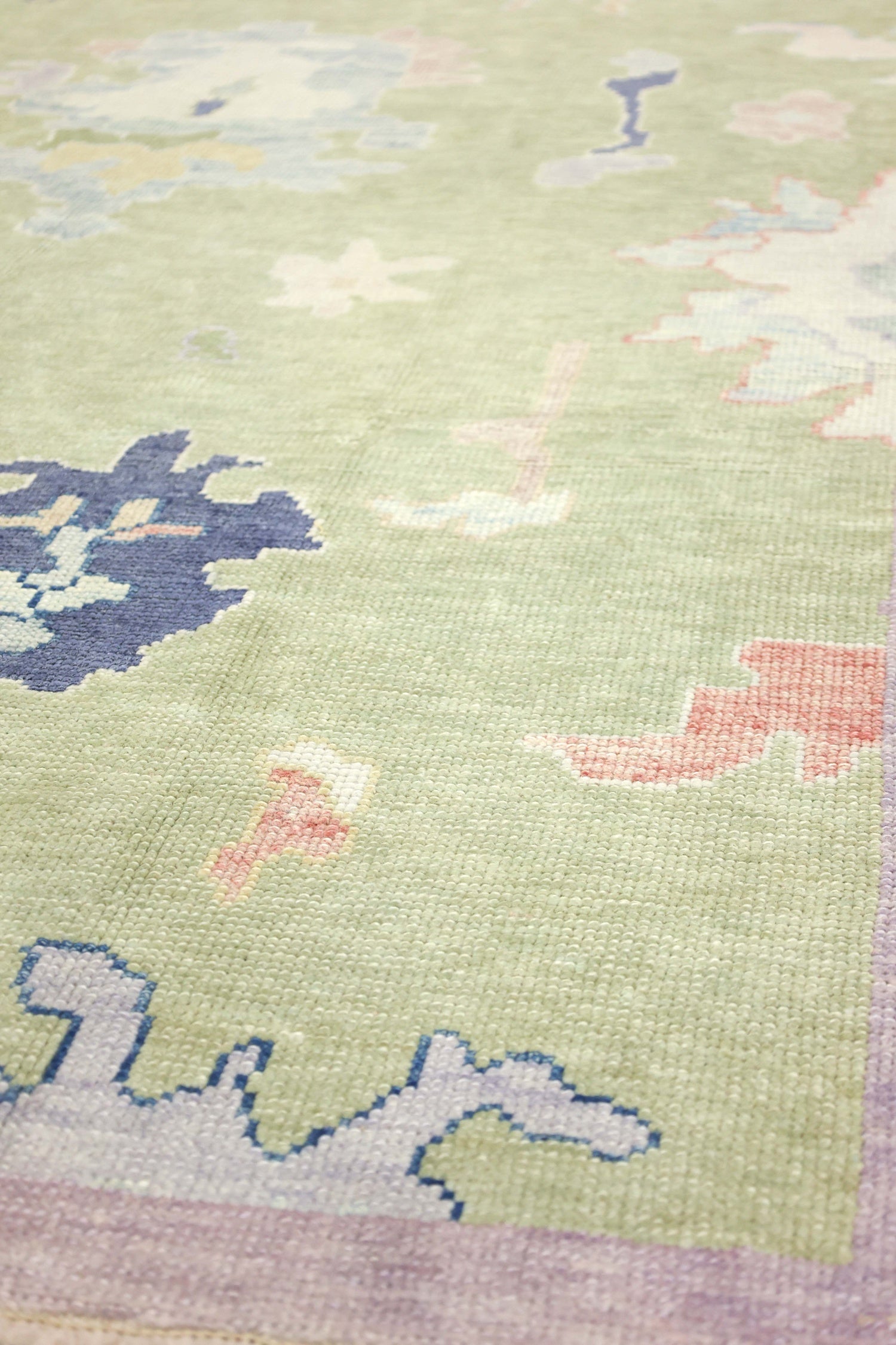 Oushak Handwoven Tribal Rug, J77326