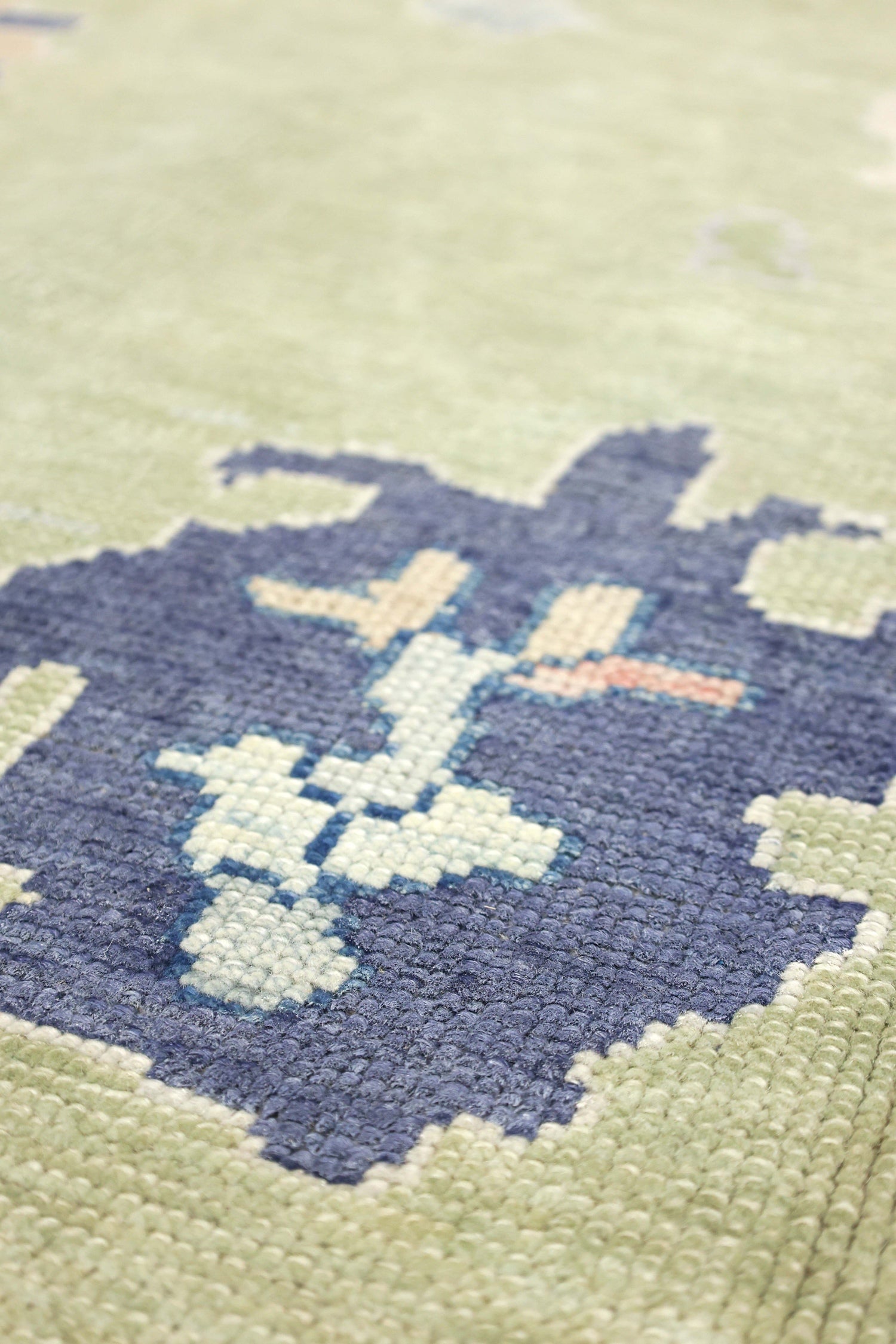 Oushak Handwoven Tribal Rug, J77326