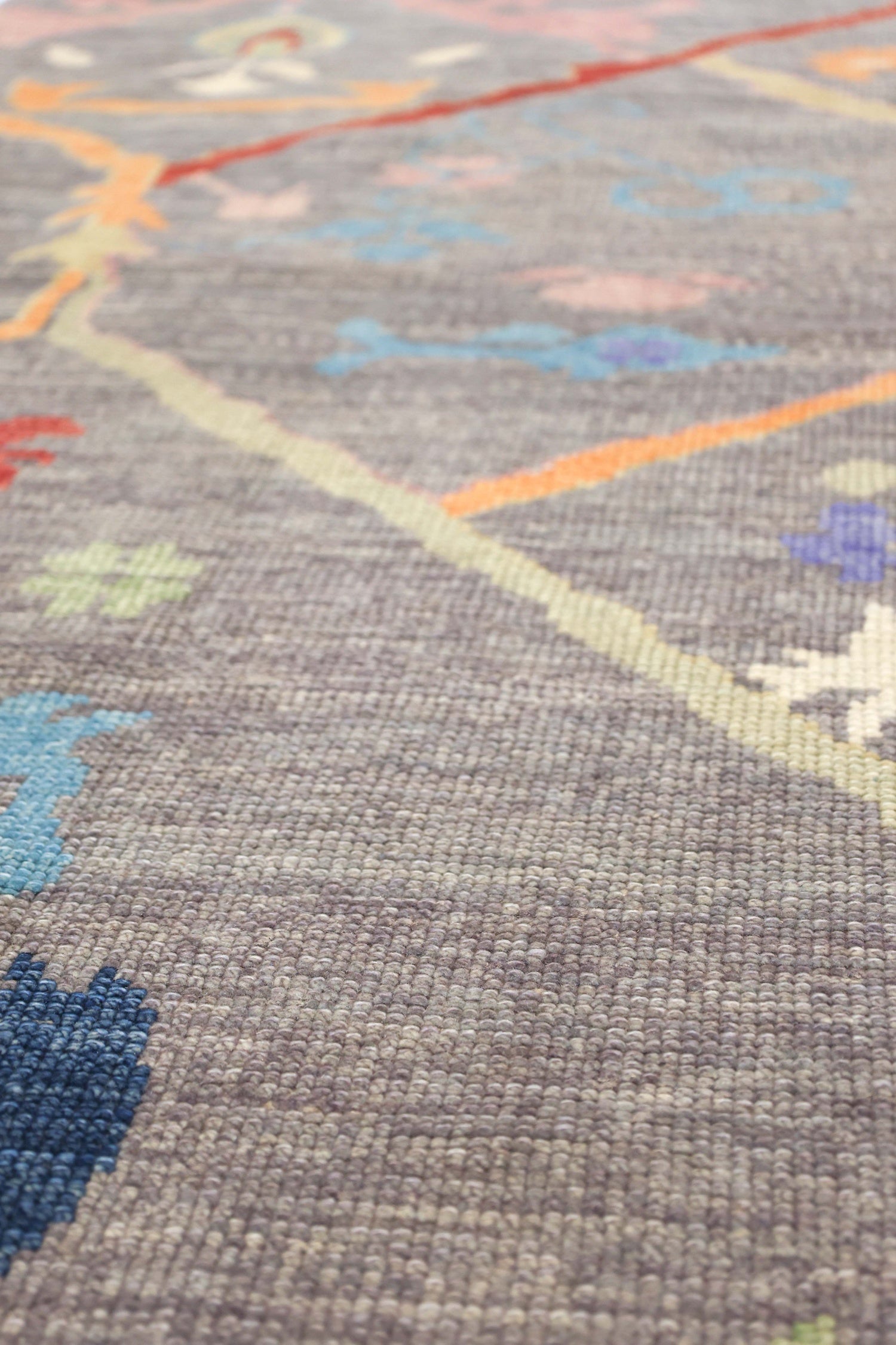 Oushak Handwoven Tribal Rug, J77338