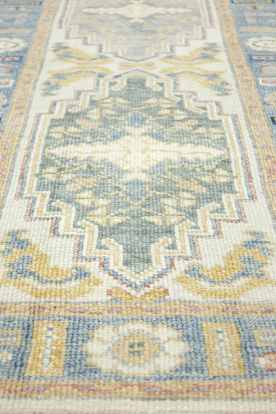Oushak Handwoven Tribal Rug, J77363