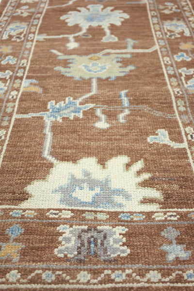 Oushak Handwoven Tribal Rug, J77365
