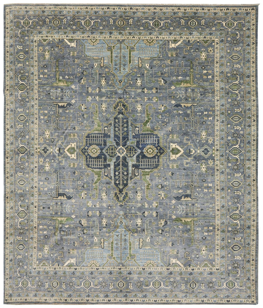 Oushak Medallion Handwoven Tribal Rug