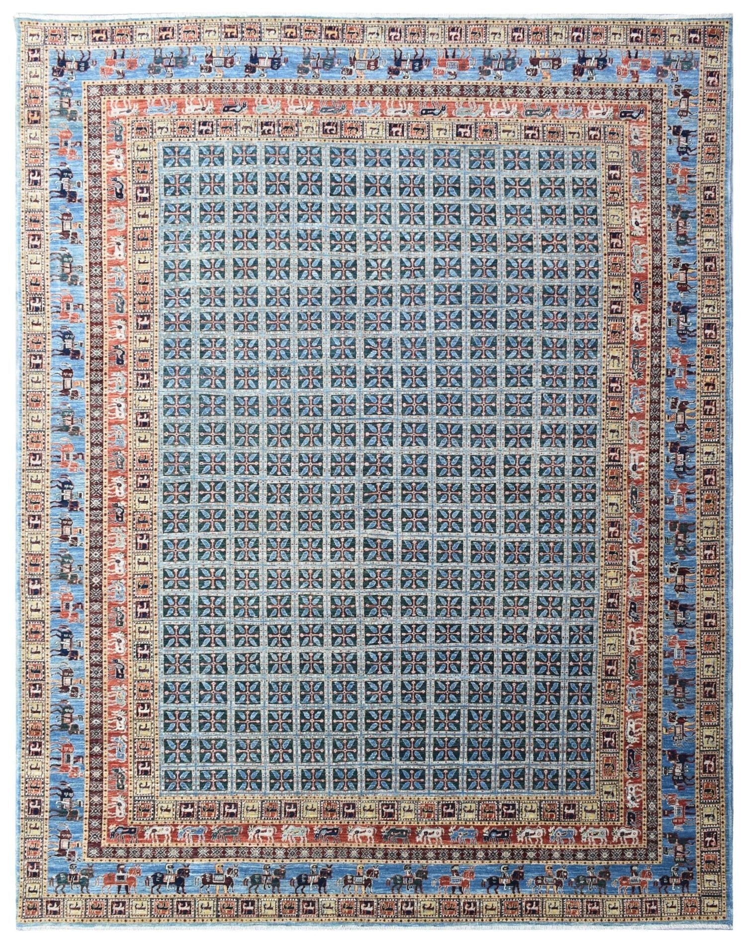 Pazyryk Handwoven Tribal Rug