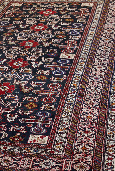 Antique Perpadil Handwoven Tribal Rug, JF8760