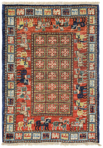 Pyzeryk Handwoven Tribal Rug