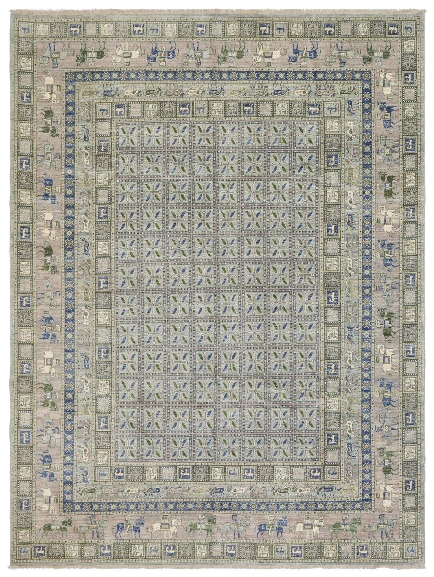 Pyzryk Handwoven Tribal Rug