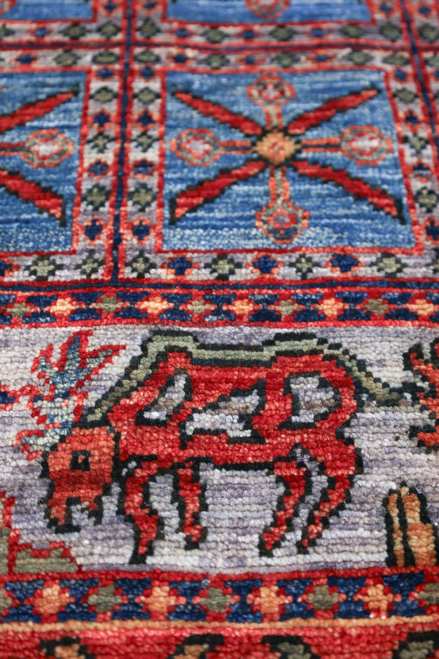 Pyzryk Handwoven Tribal Rug, J75432