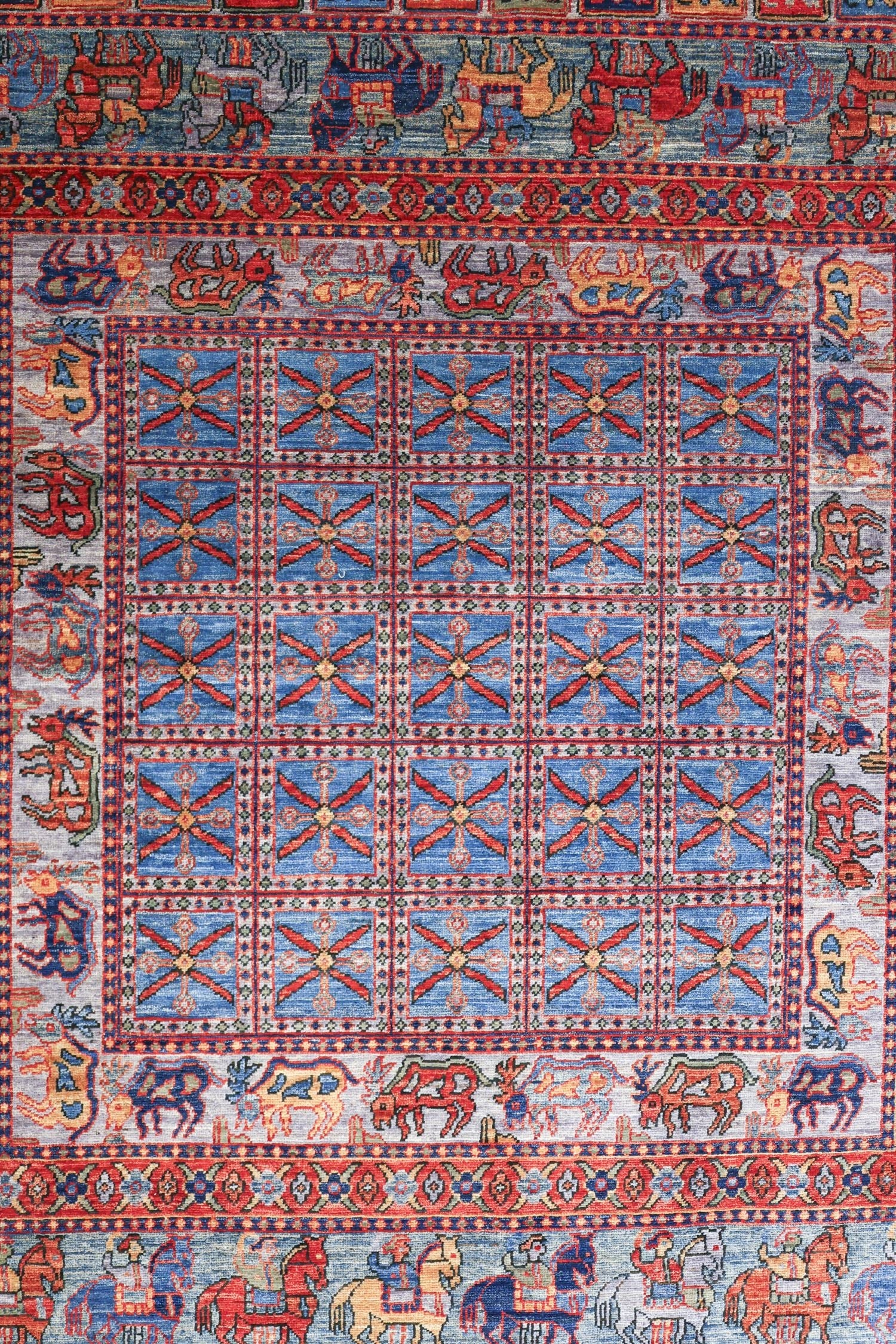 Pyzryk Handwoven Tribal Rug, J75432