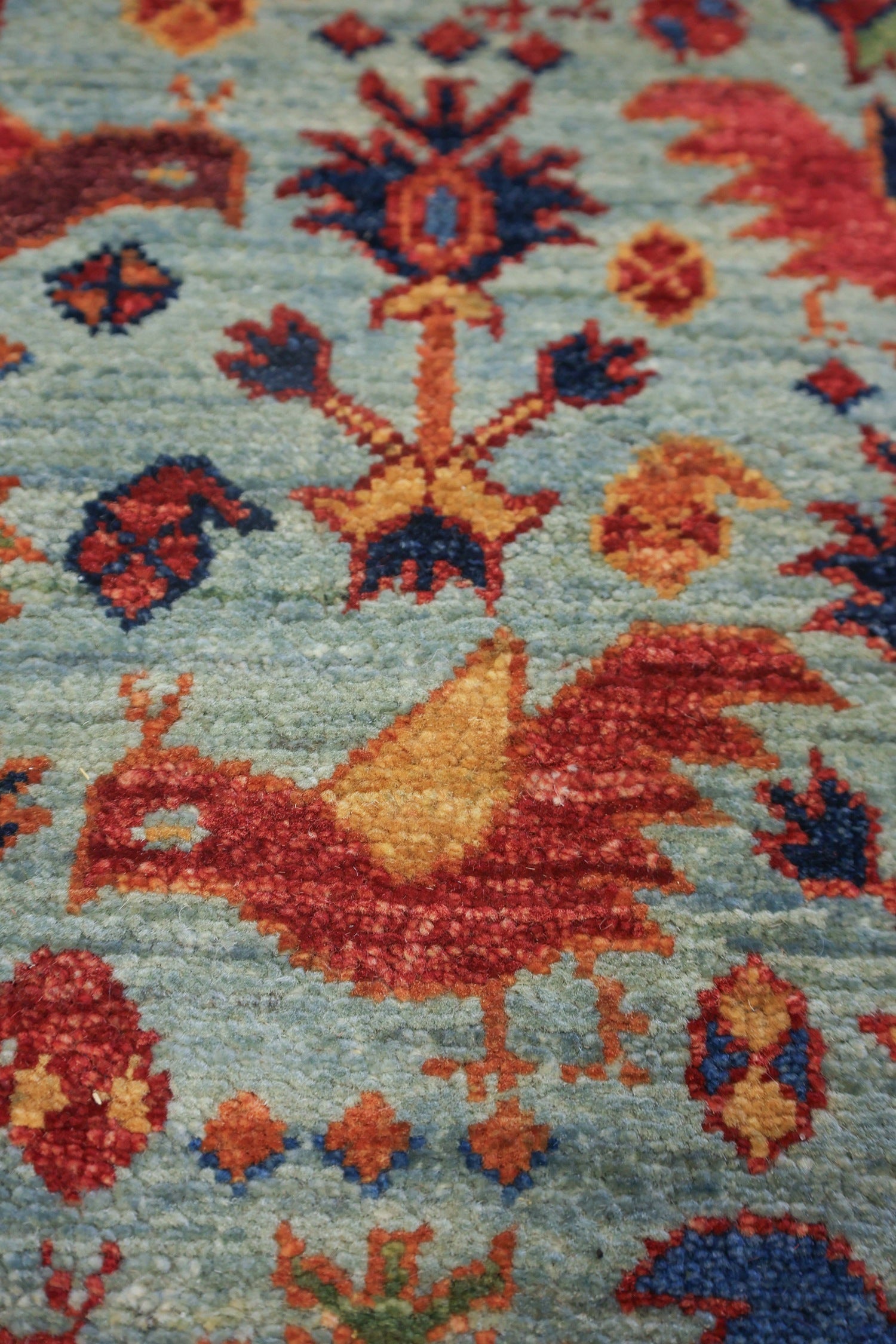 Qashqai Handwoven Tribal Rug, J74046